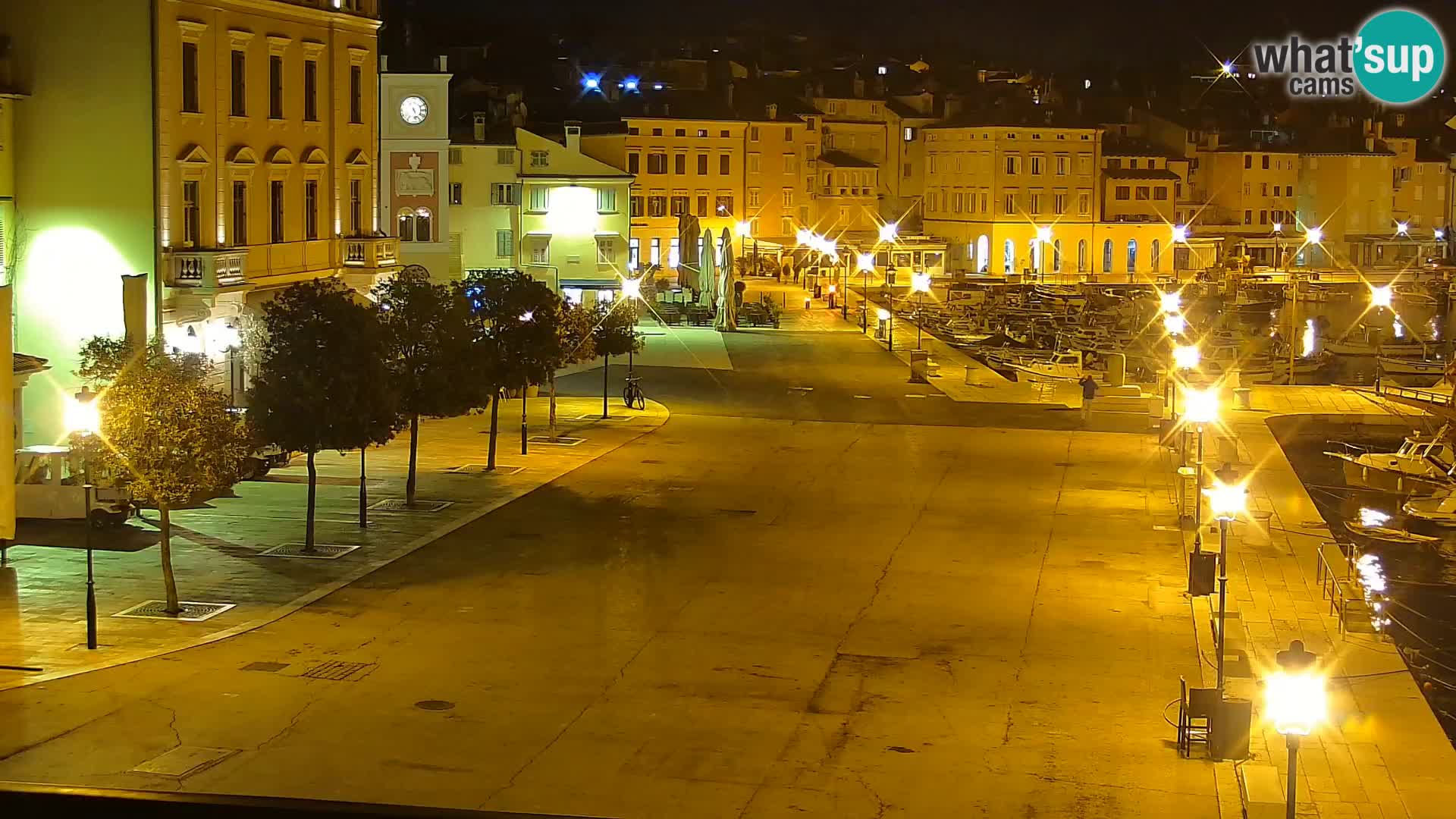 Rovinj webcam promenade and marina – Istria – Croatia