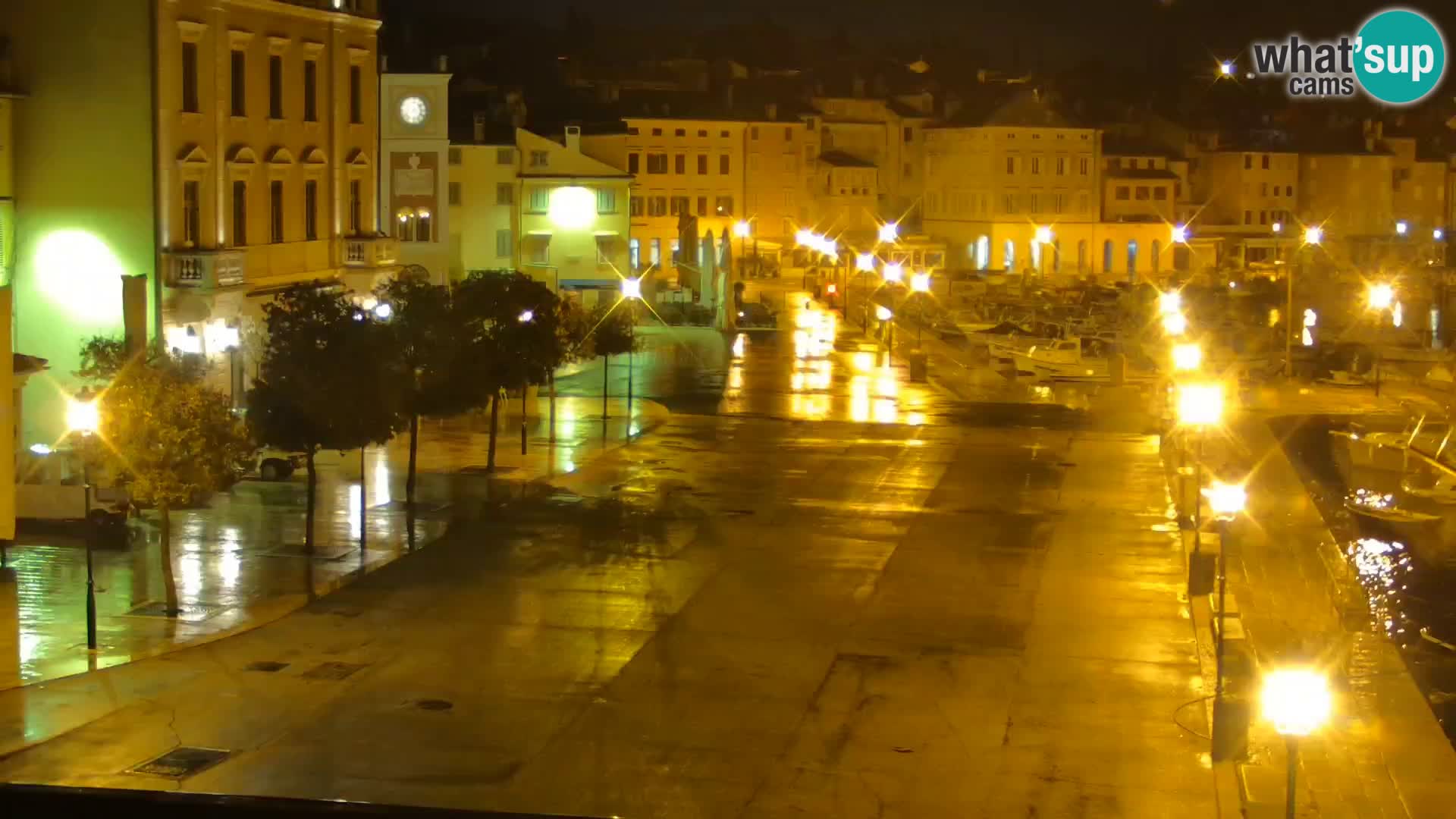 Rovinj webcam promenade and marina – Istria – Croatia