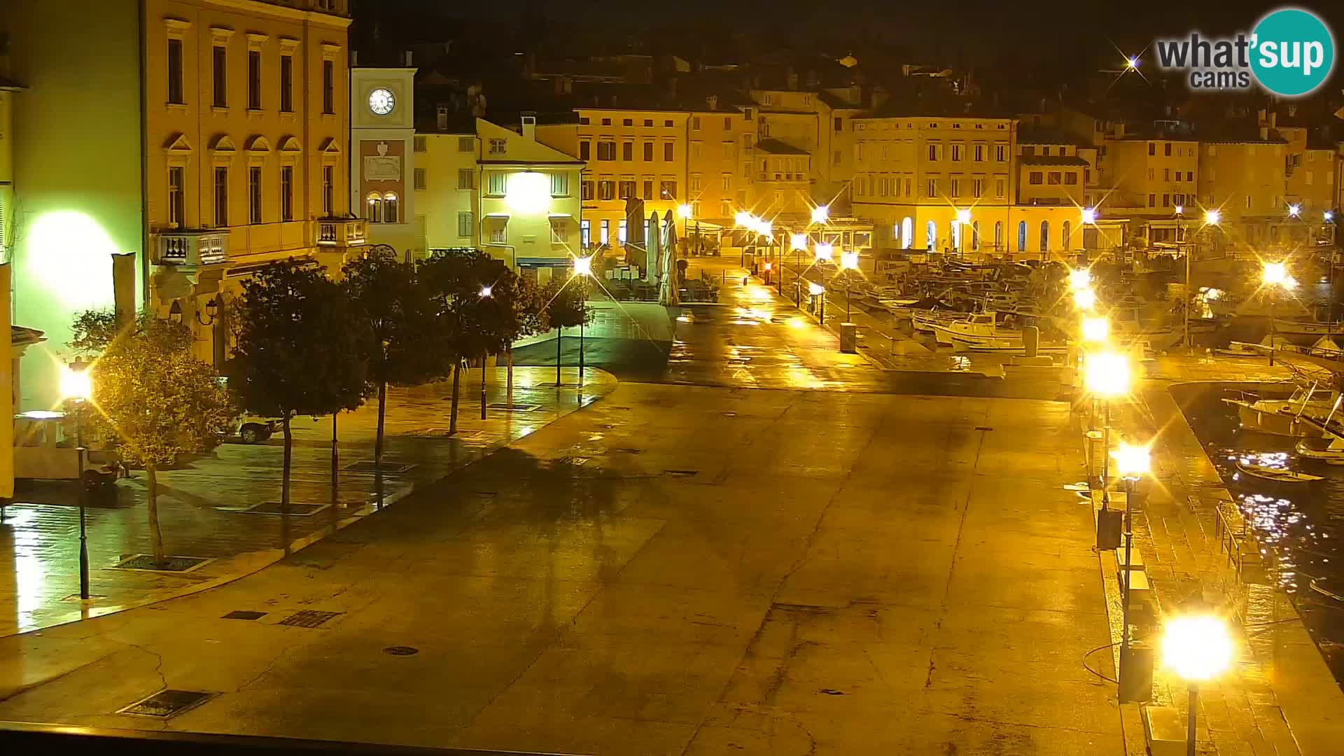 Rovinj webcam promenade and marina – Istria – Croatia