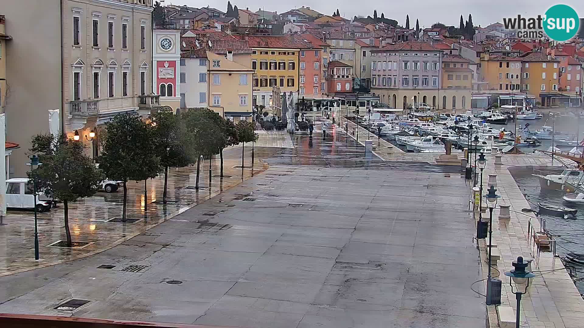 Webcam Rovigno marina | Lungomare | Rovinj Croazia