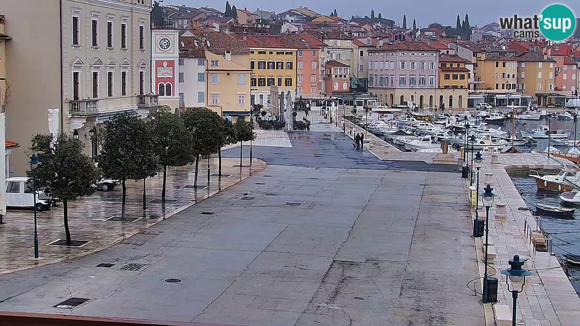 Rovinj webcam promenade and marina – Istria – Croatia