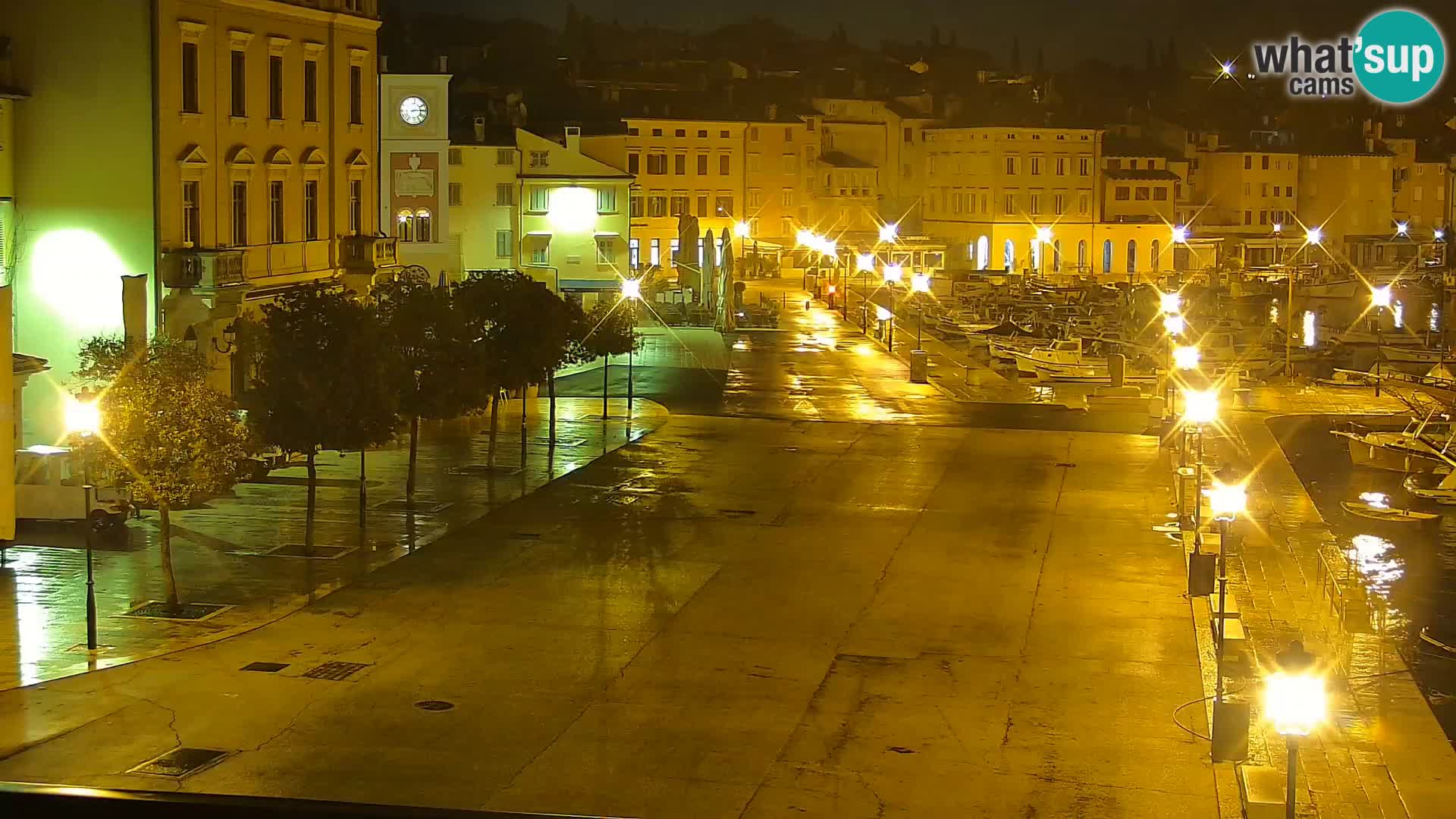 Rovinj webcam promenade and marina – Istria – Croatia