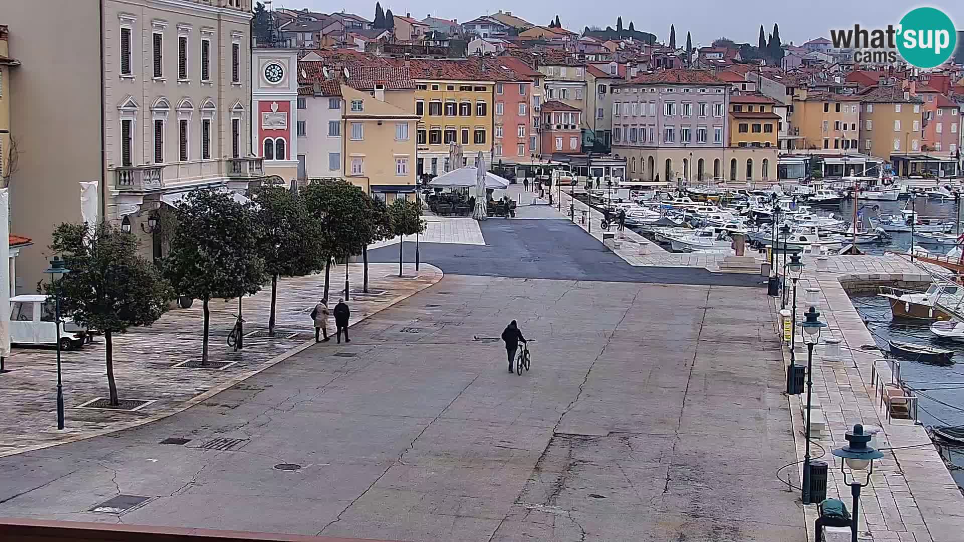 Spletna kamera Rovinj promenada in marina | Rovinj Vreme