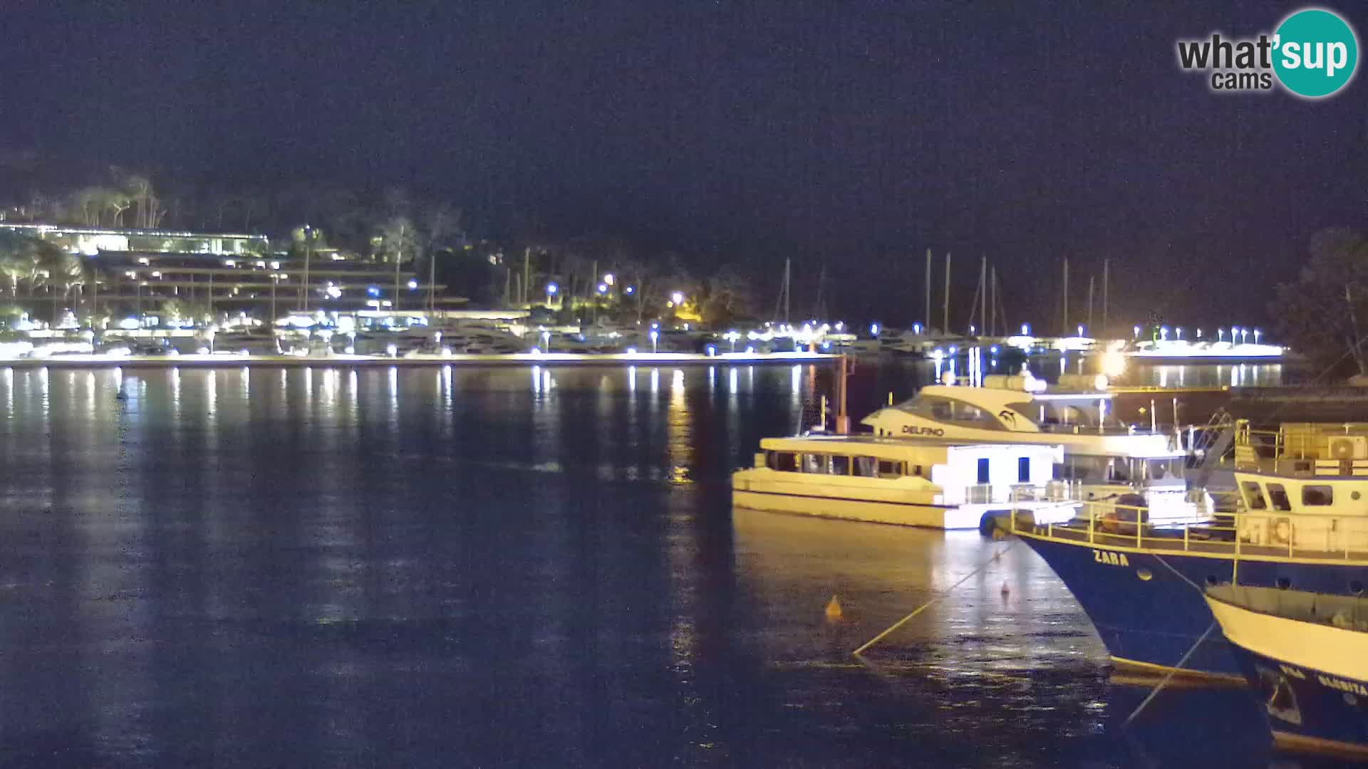 Spletna kamera Rovinj promenada in marina | Rovinj Vreme