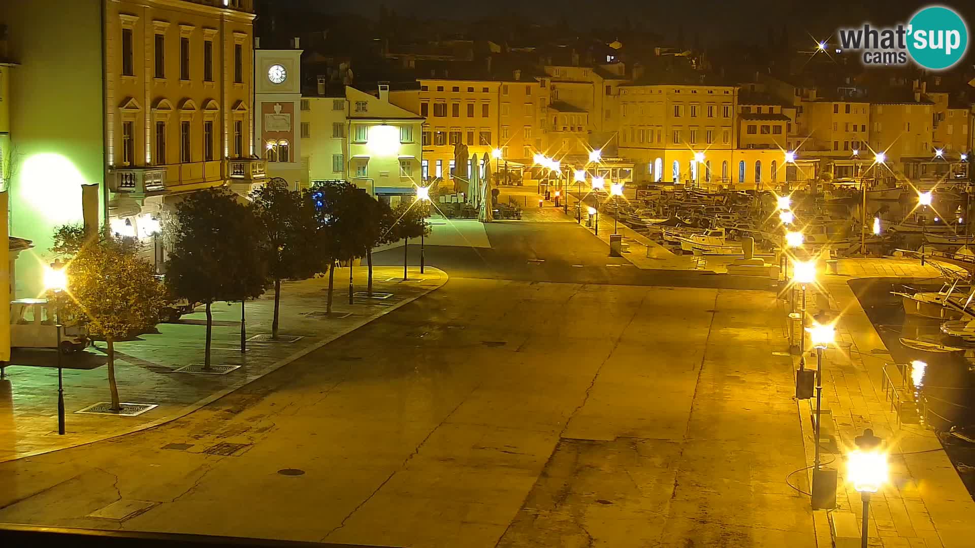 Promenade e marina a Rovinj