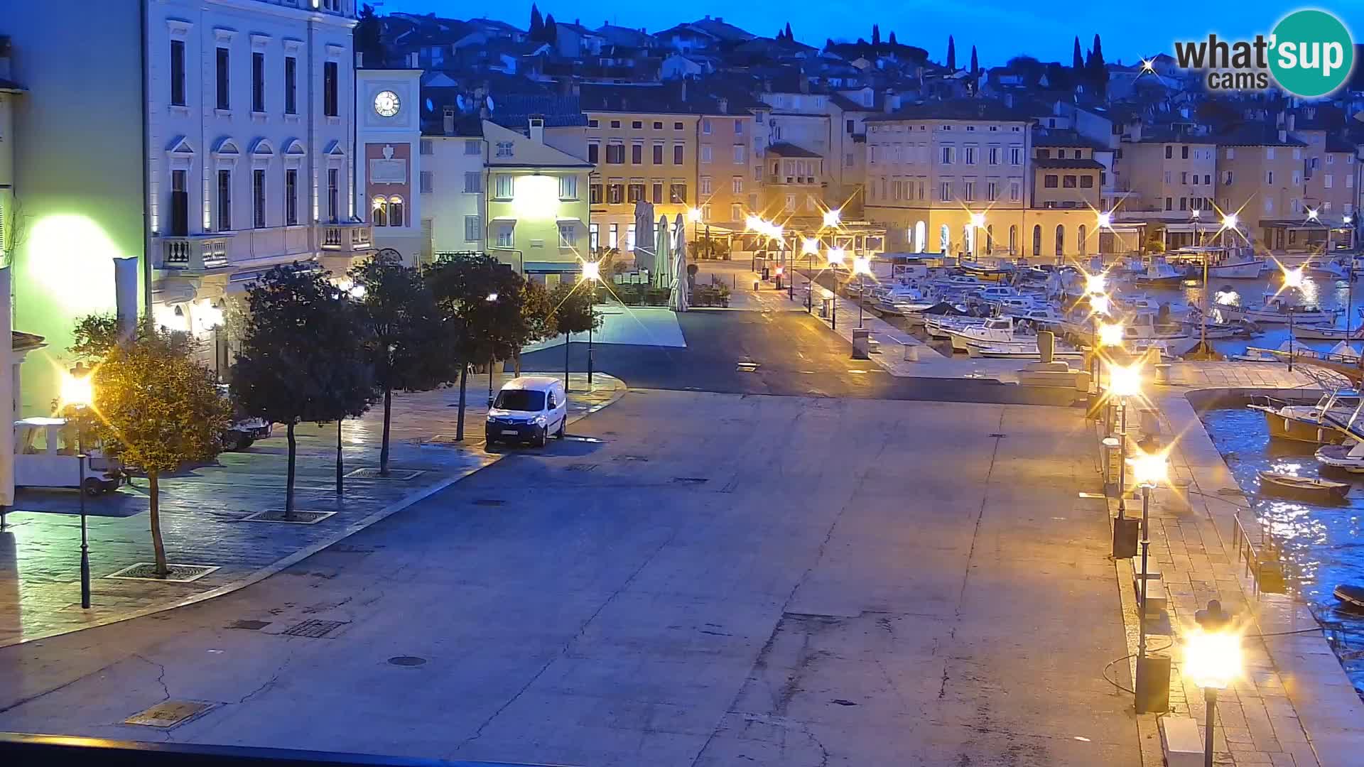 Spletna kamera Rovinj promenada in marina | Rovinj Vreme