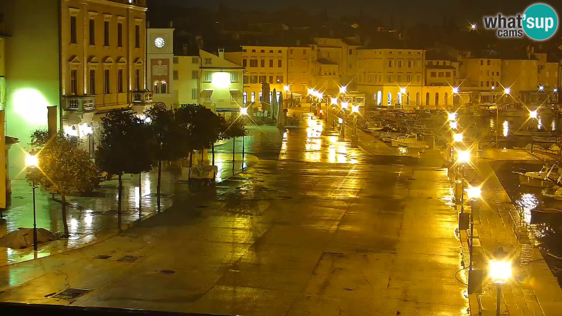 Rovinj webcam promenade and marina – Istria – Croatia