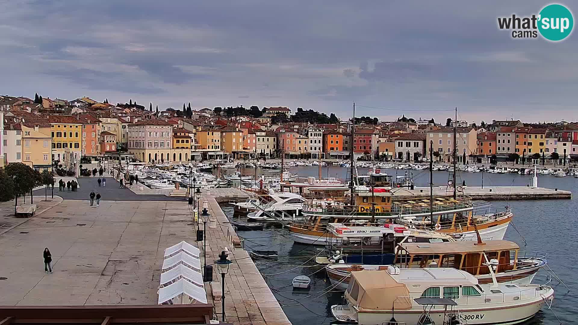 Webcam Rovinj Promenade – Istrien – Kroatien