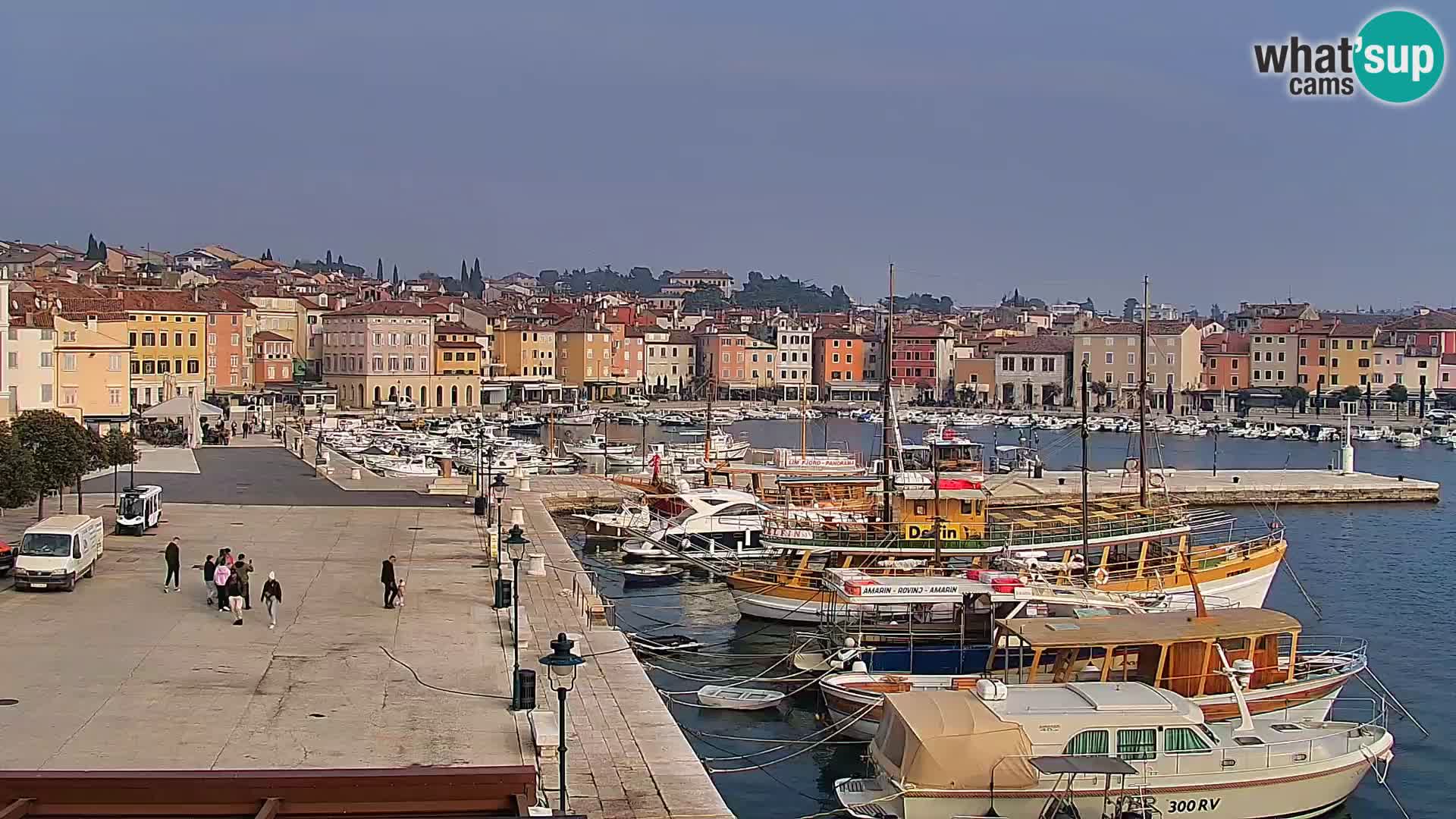 Webcam Rovinj Promenade – Istrien – Kroatien