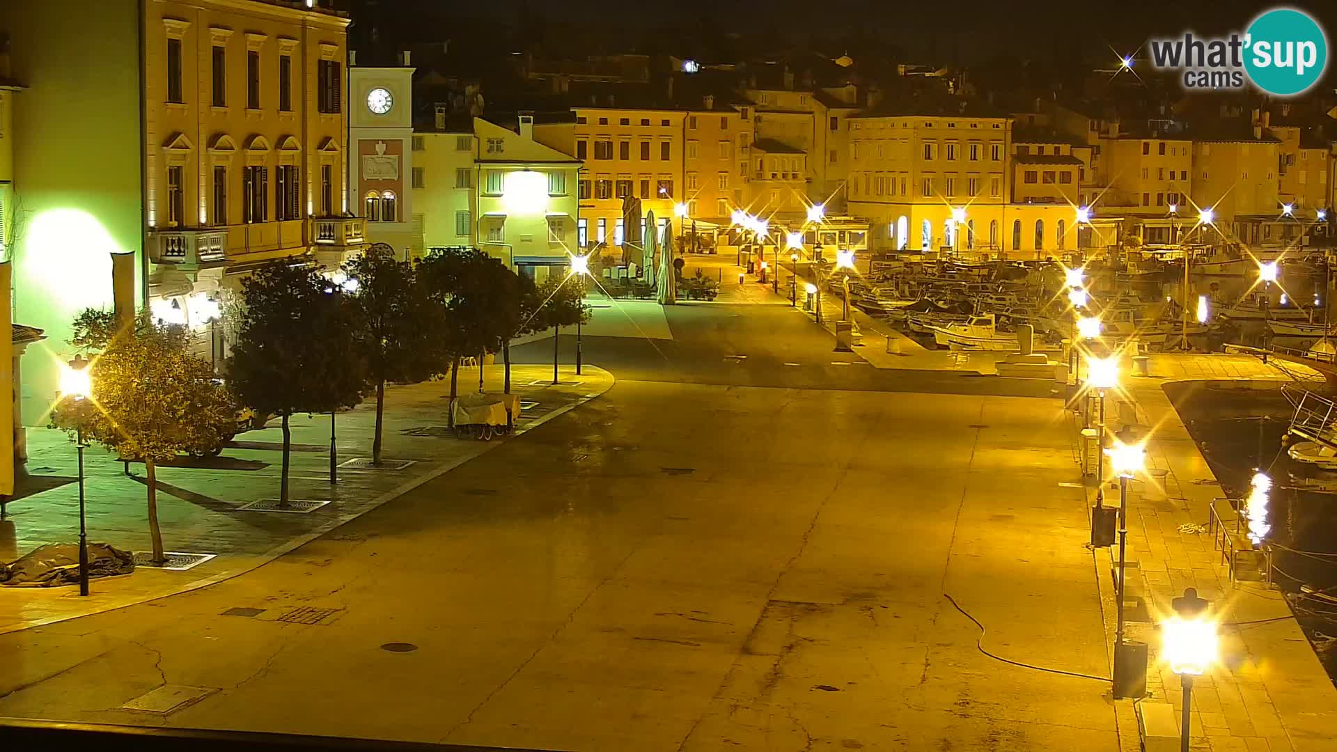 Spletna kamera Rovinj promenada in marina | Rovinj Vreme