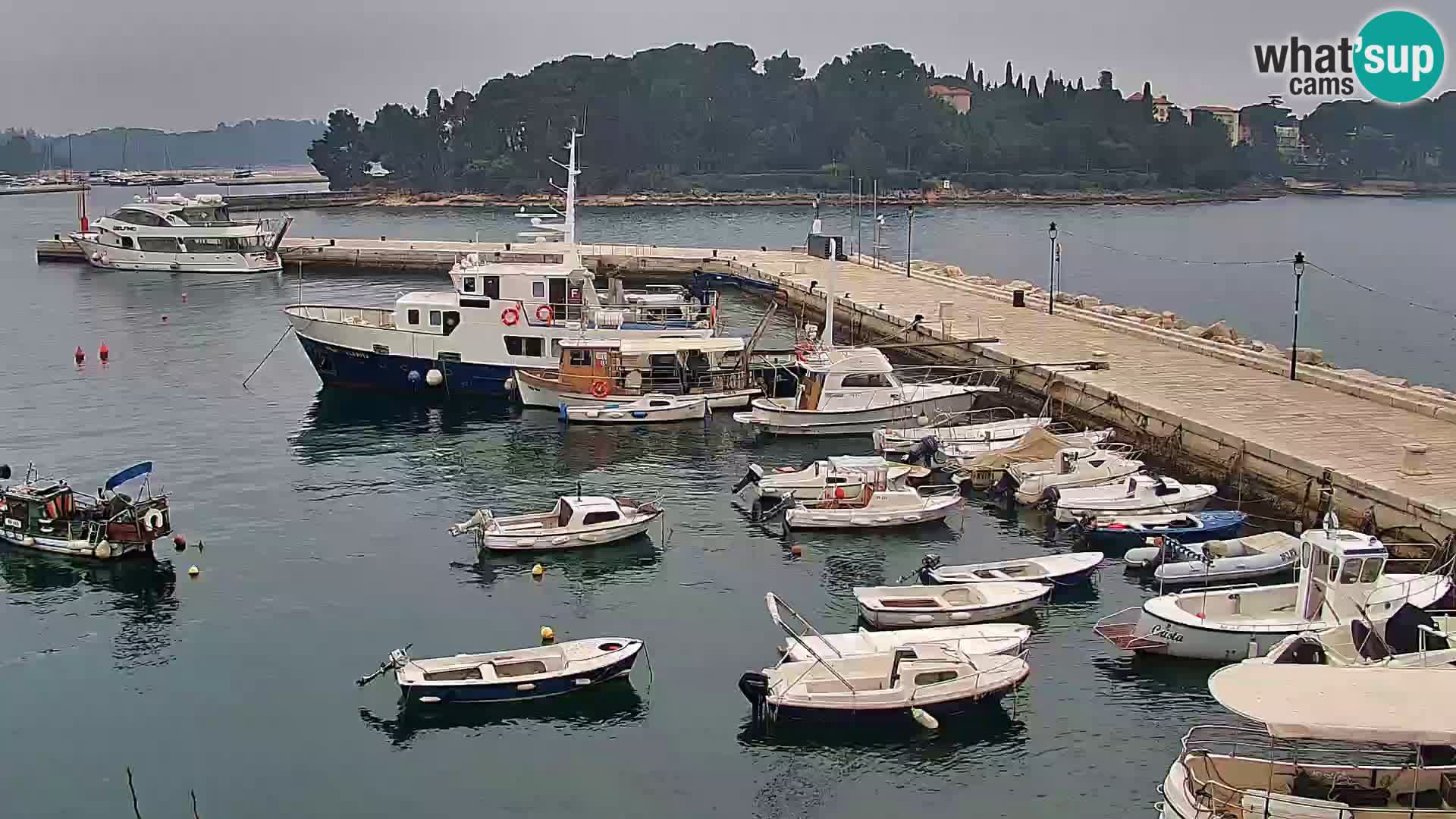 Webcam Rovinj Promenade – Istrien – Kroatien