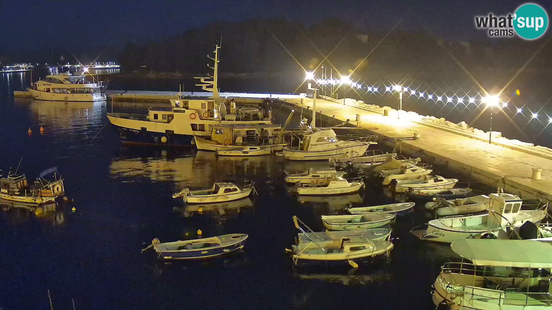 Promenade e marina en Rovinj