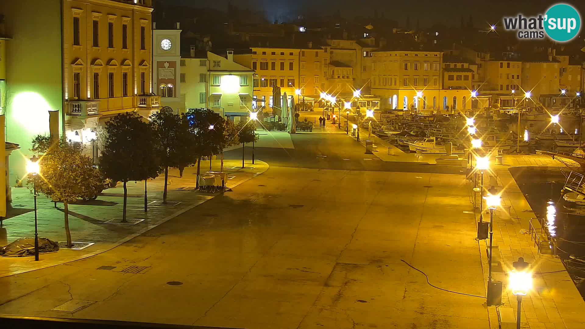 Spletna kamera Rovinj promenada in marina | Rovinj Vreme