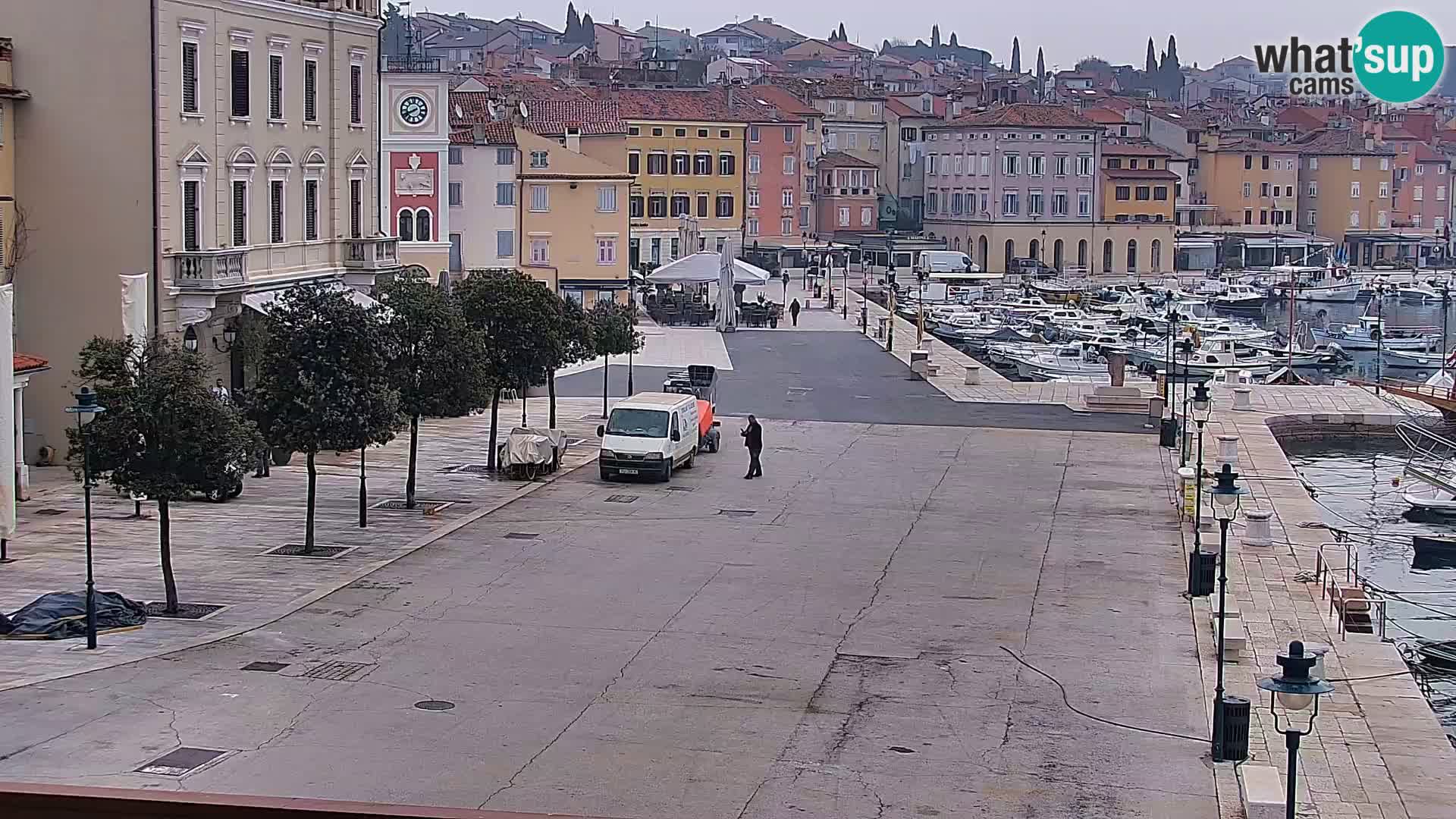 Spletna kamera Rovinj promenada in marina | Rovinj Vreme