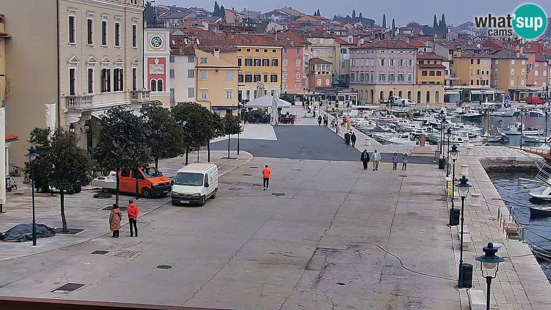 Webcam Rovinj Promenade – Istrien – Kroatien