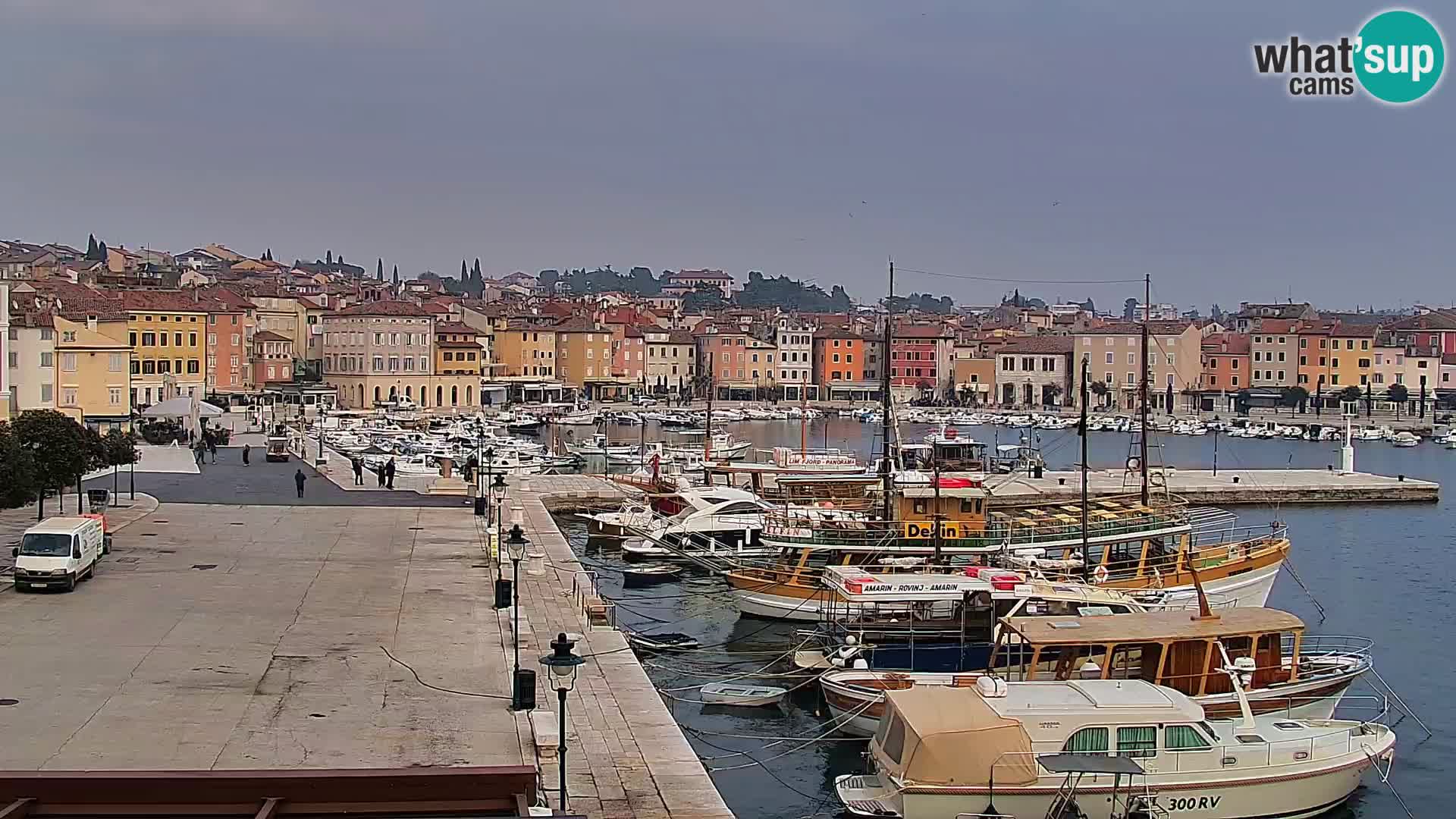 Webcam Rovinj Promenade – Istrien – Kroatien