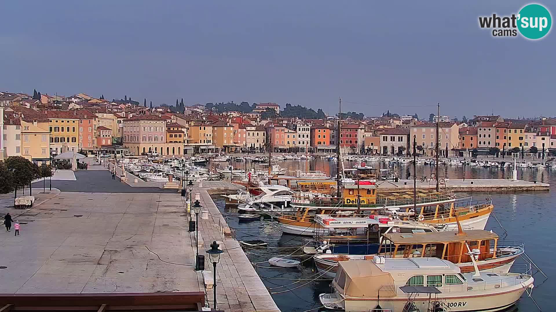 Promenada i marina u Rovinju