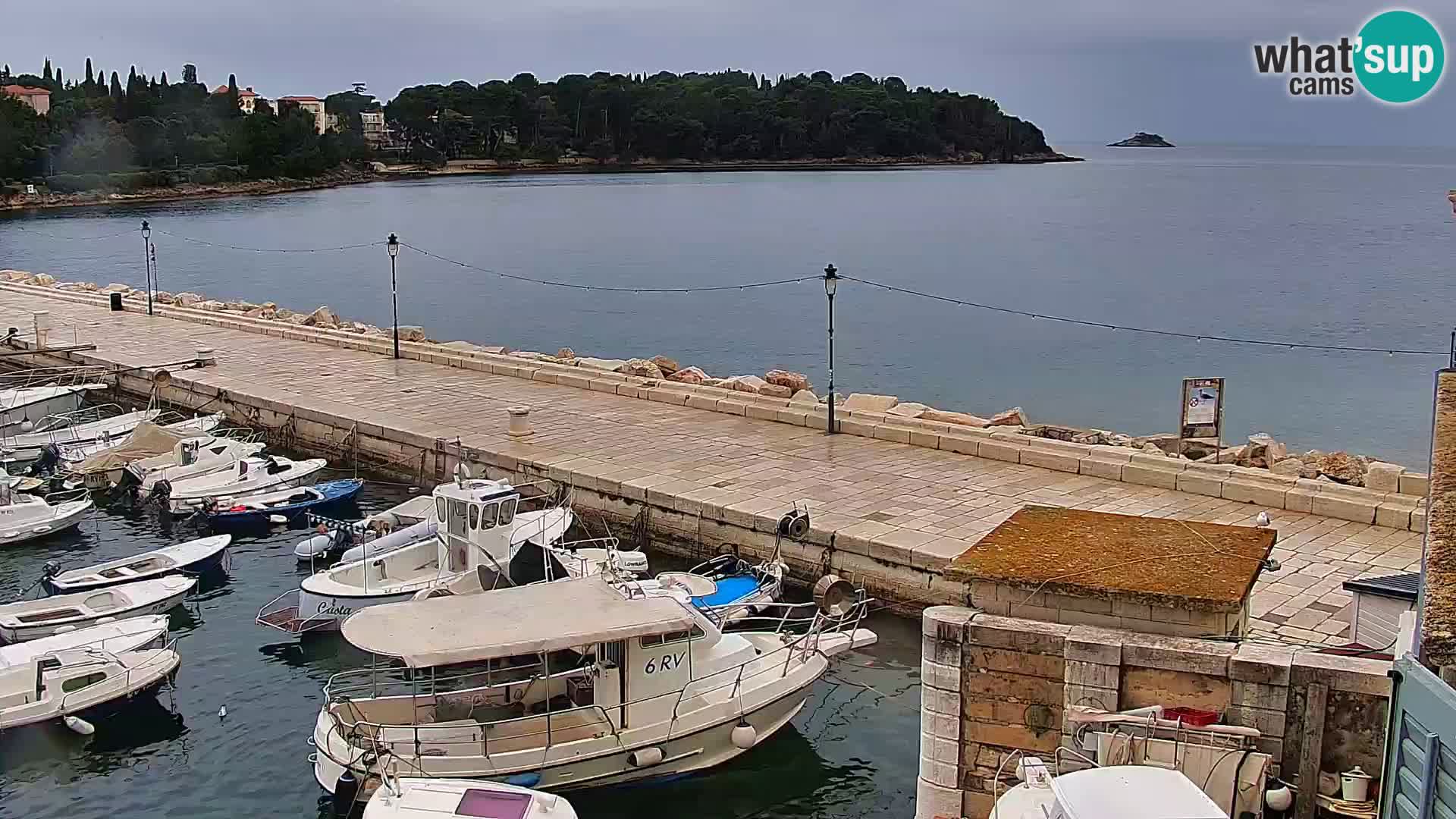 Webcam Rovinj Promenade – Istrien – Kroatien