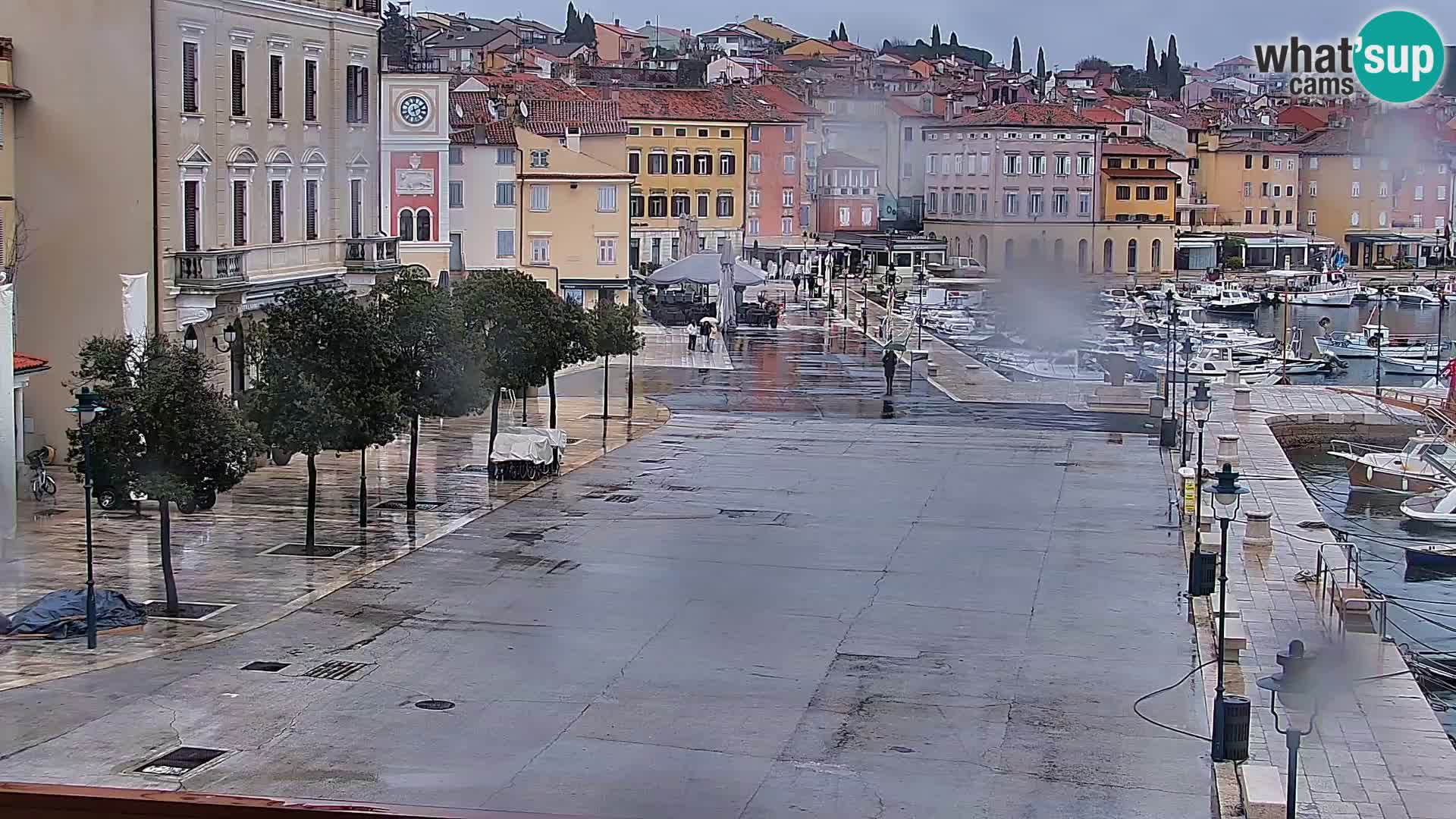 Spletna kamera Rovinj promenada in marina | Rovinj Vreme