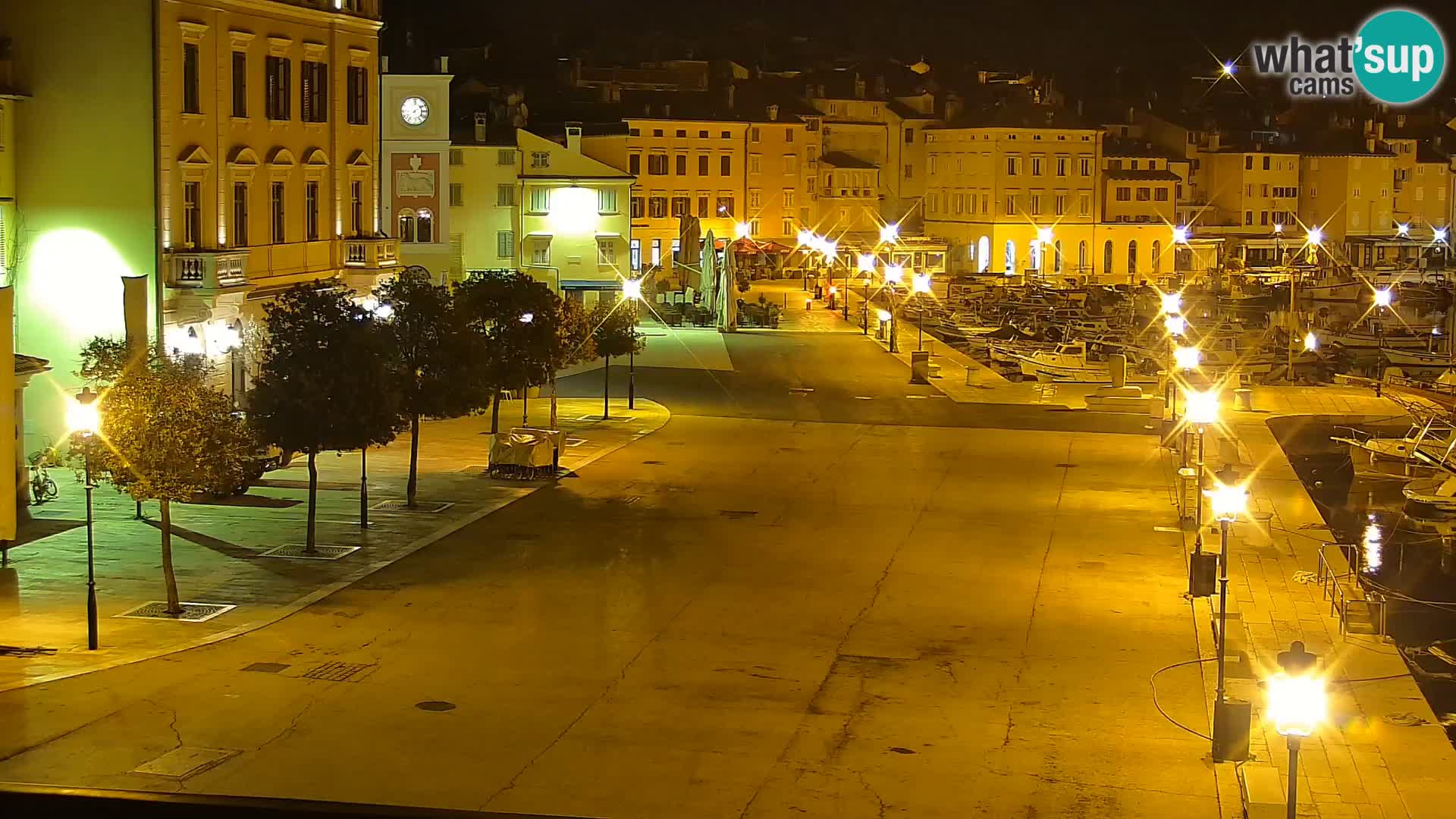 Promenade e marina a Rovinj