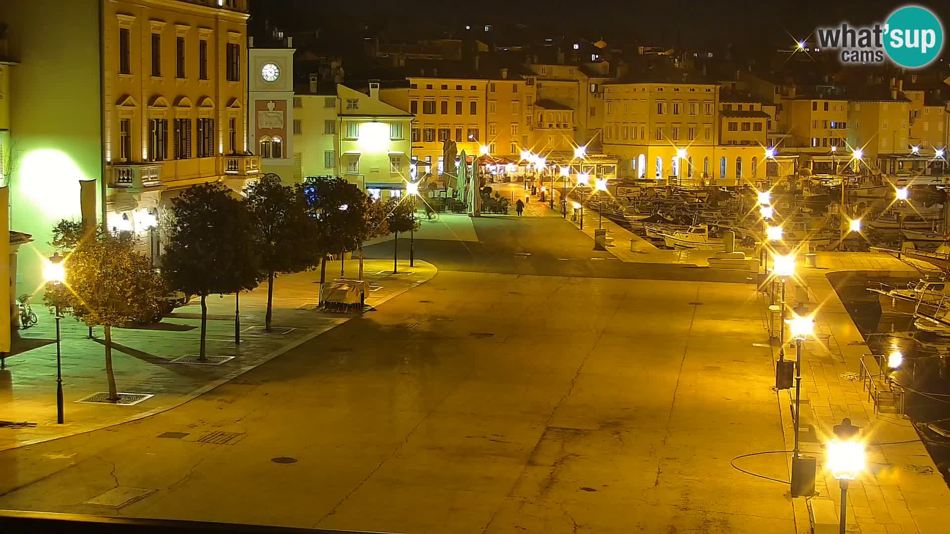 Promenade e marina a Rovinj