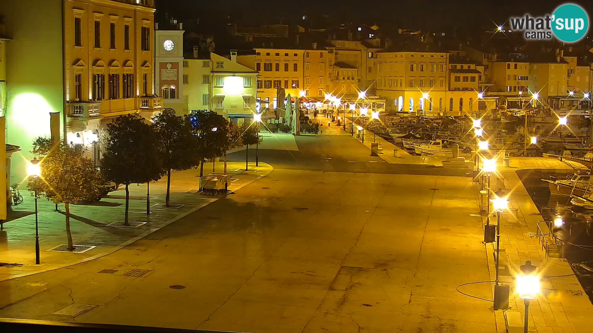 Webcam Rovigno marina | Lungomare | Rovinj Croazia