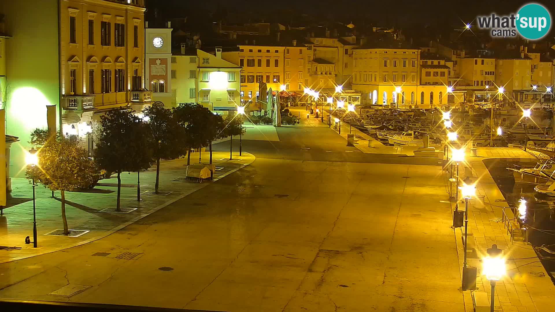 Rovinj webcam promenade and marina – Istria – Croatia