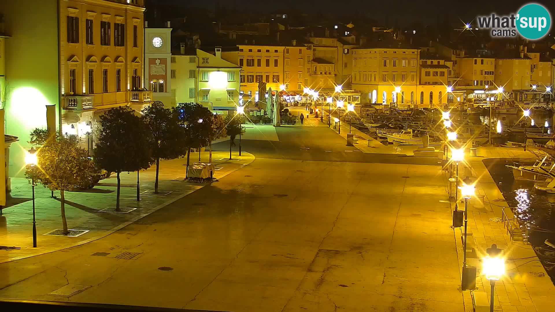 Promenada in marina v Rovinju