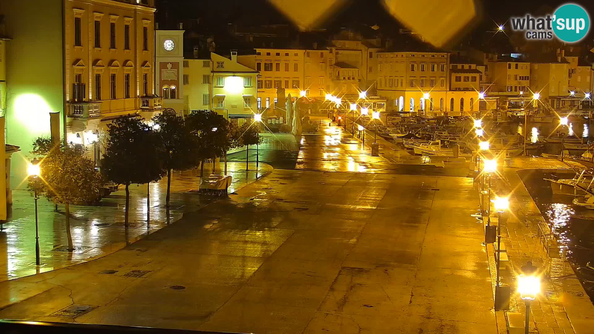 Rovinj webcam promenade and marina – Istria – Croatia