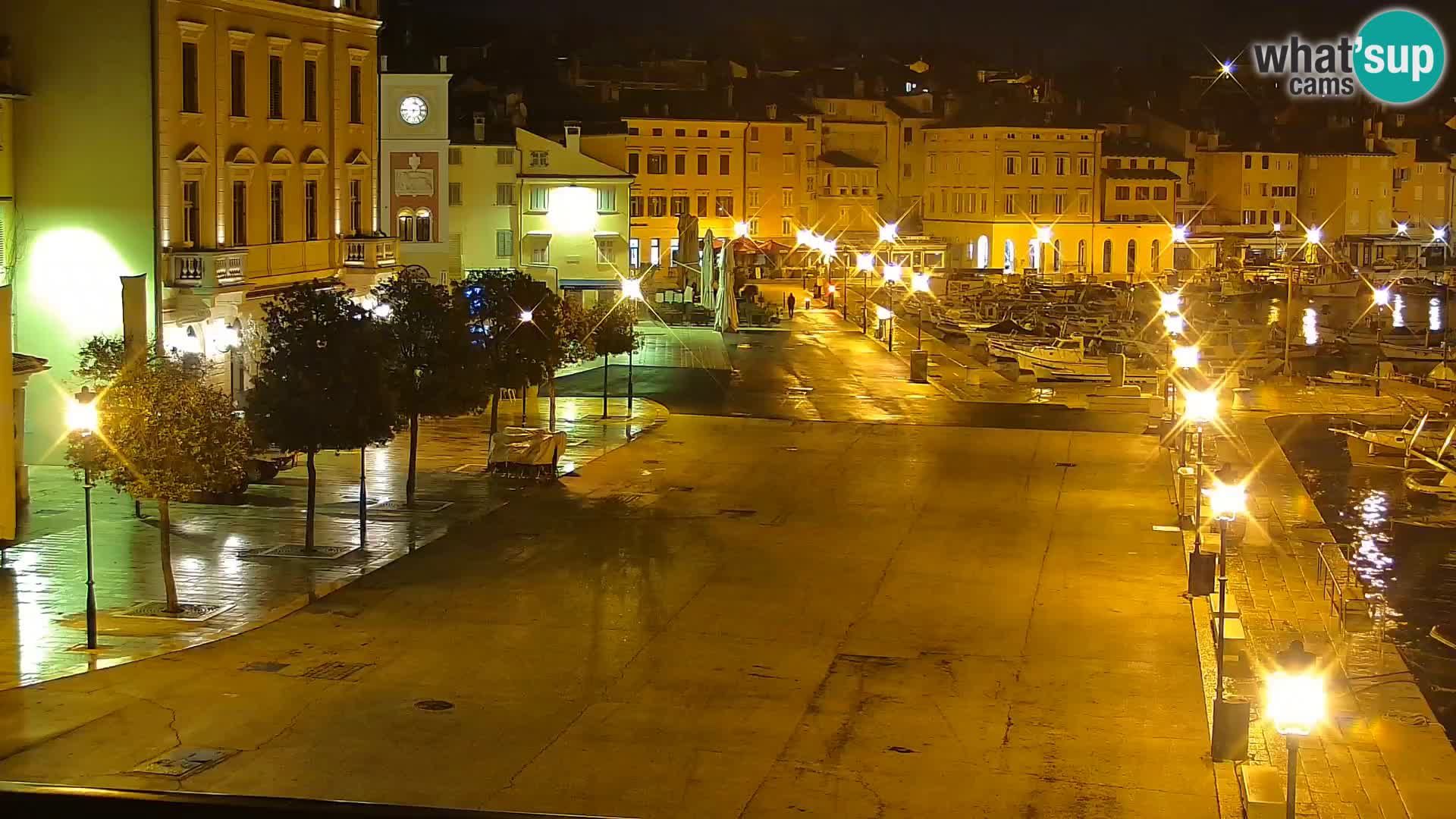 Spletna kamera Rovinj promenada in marina | Rovinj Vreme