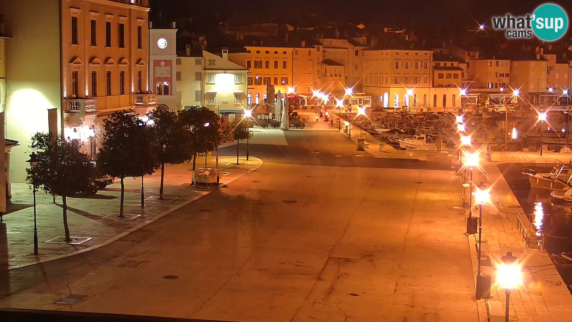 Webcam Rovigno marina | Lungomare | Rovinj Croazia