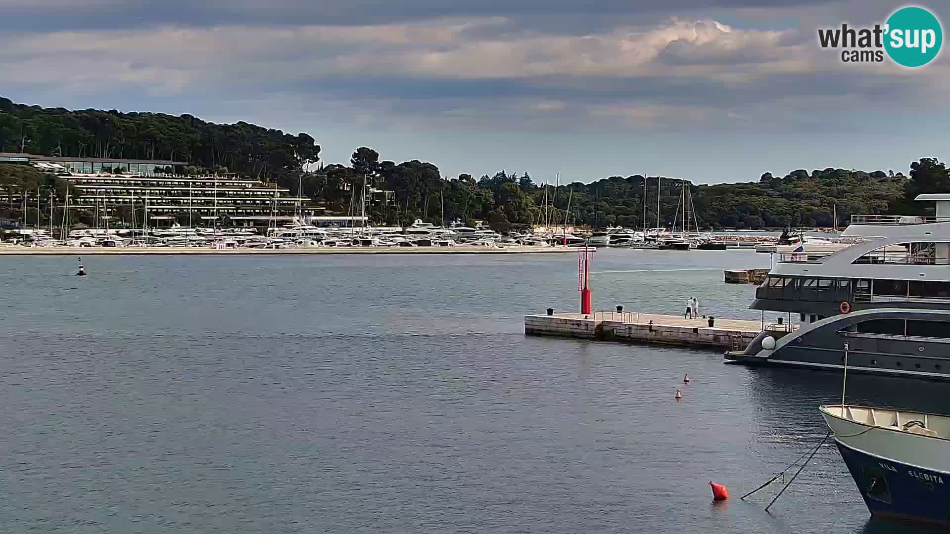 Webcam Rovigno marina | Lungomare | Rovinj Croazia