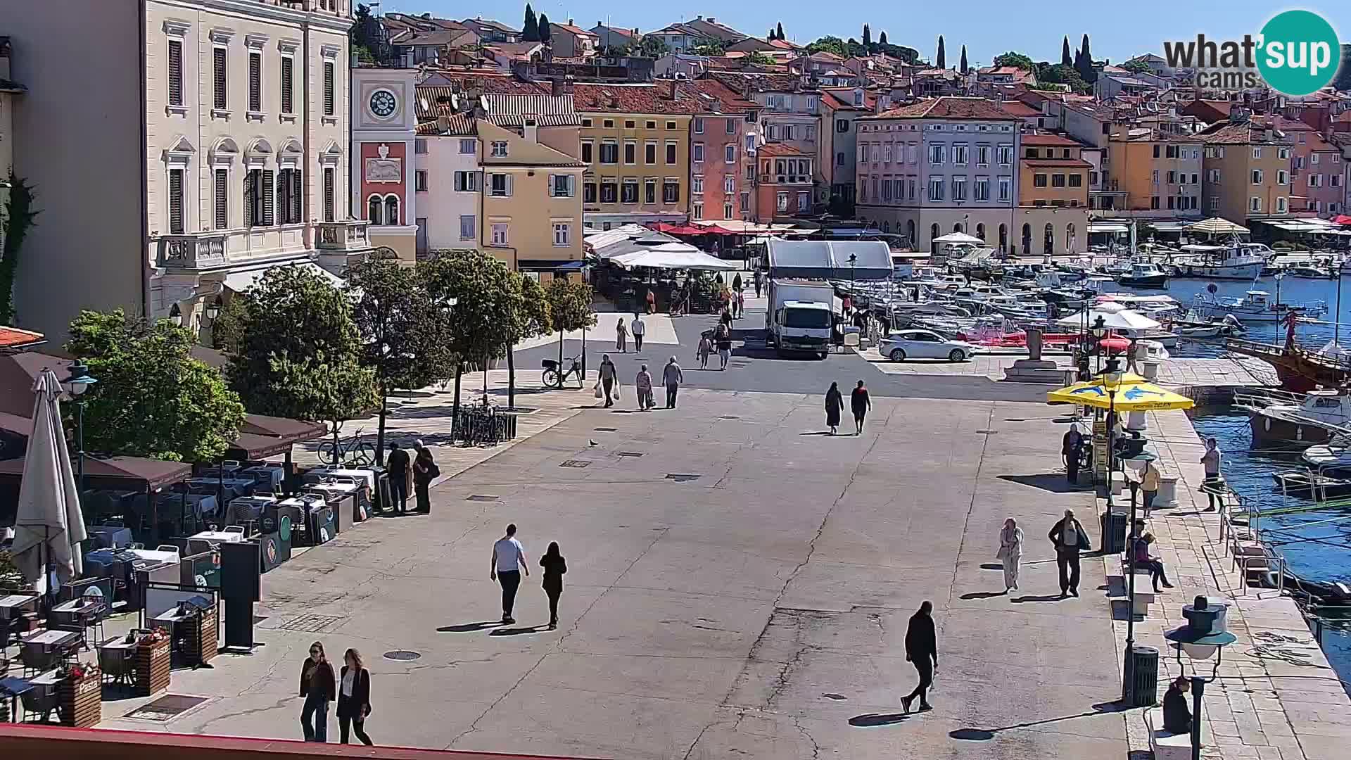 Webcam Rovinj Promenade – Istrien – Kroatien