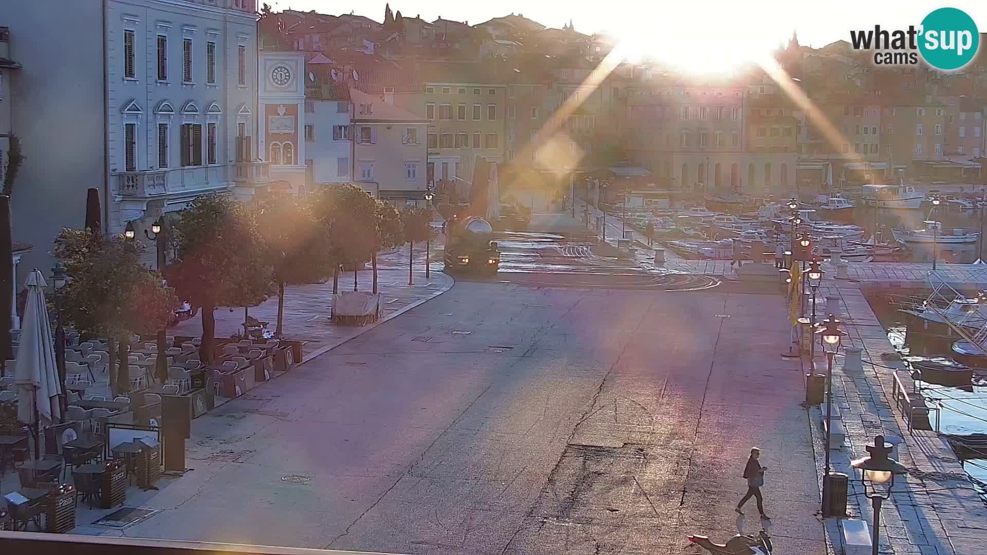 Rovinj webcam promenade and marina – Istria – Croatia