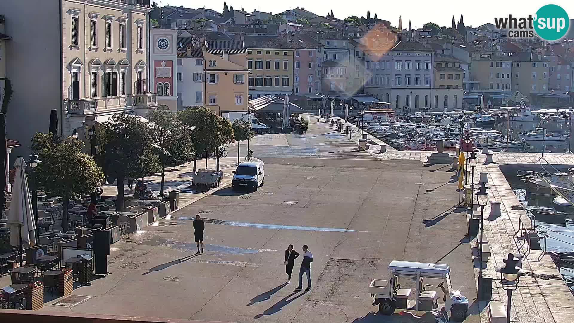Rovinj webcam promenade and marina – Istria – Croatia