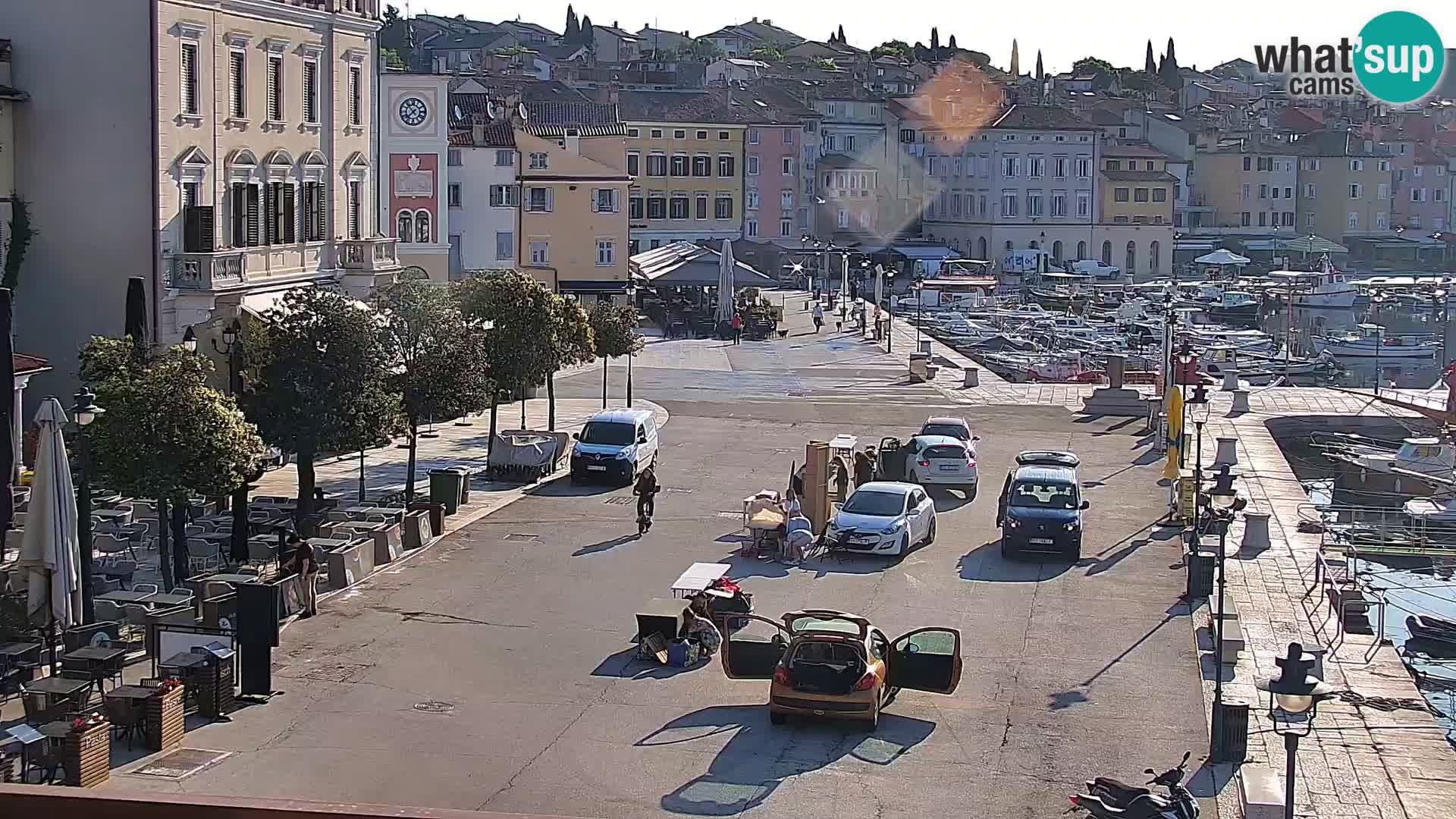Webcam Rovinj Promenade – Istrien – Kroatien