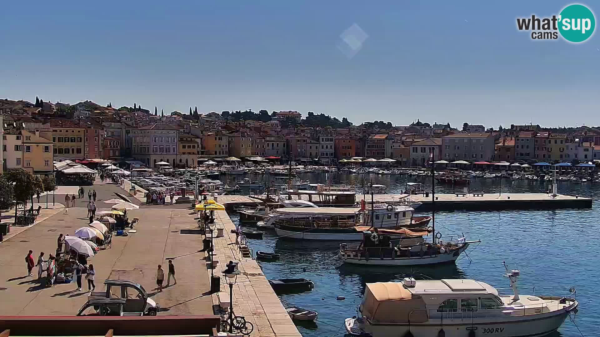 Webcam Rovinj Promenade – Istrien – Kroatien