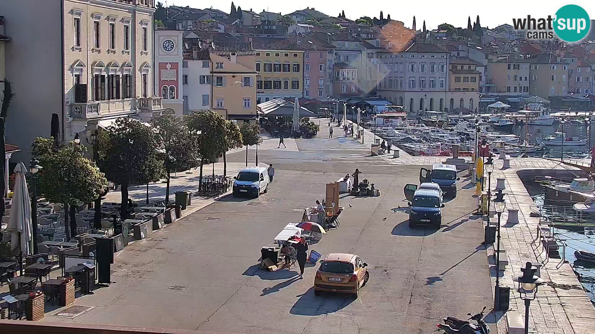 Webcam Rovinj Promenade – Istrien – Kroatien