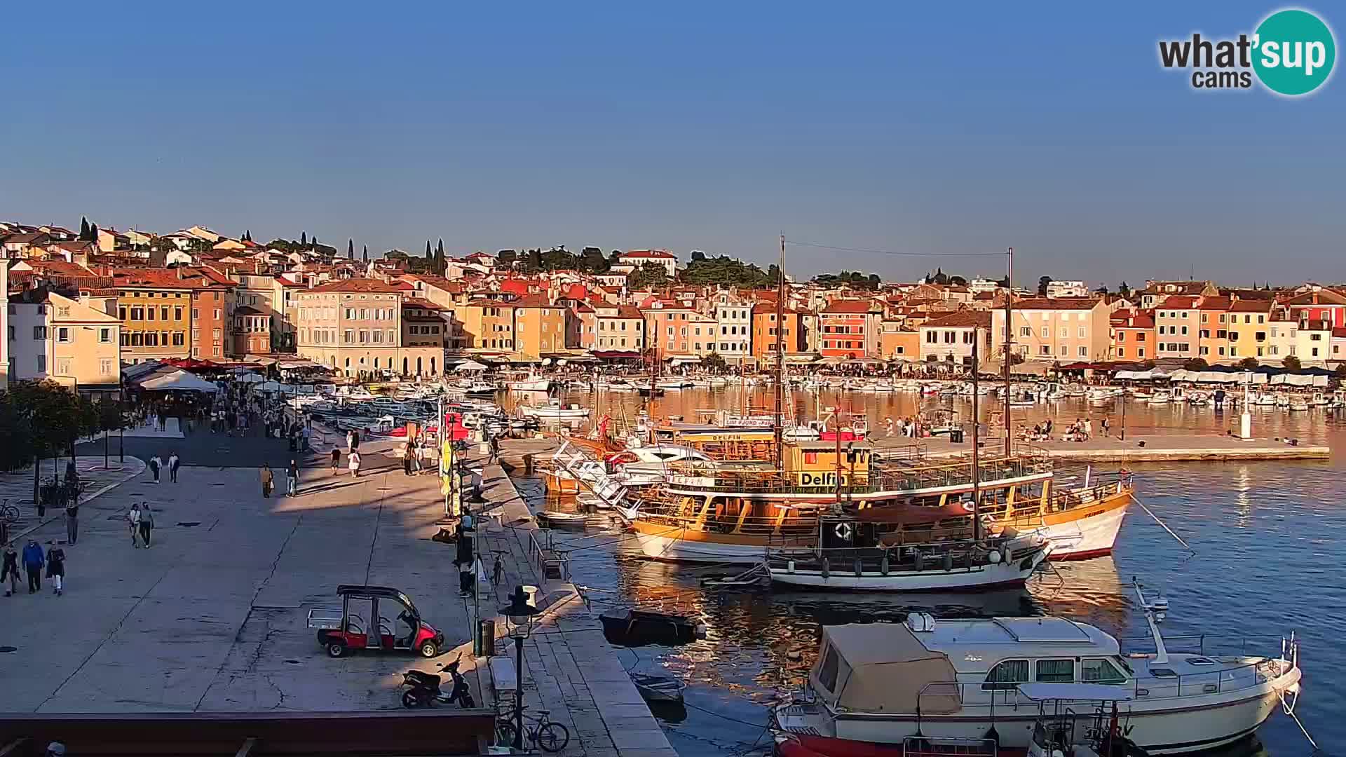 Webcam Rovinj Promenade – Istrien – Kroatien