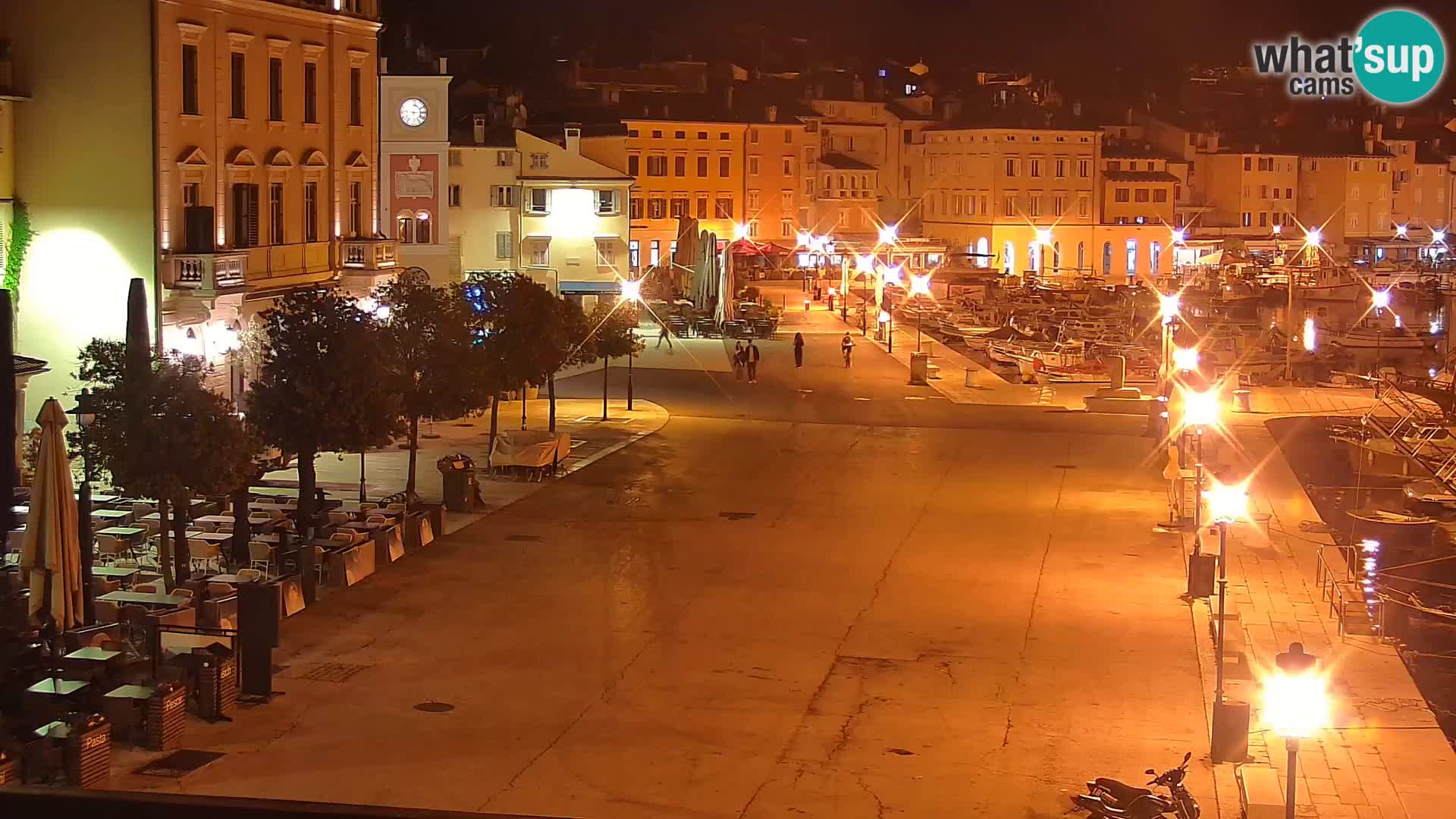 Rovinj webcam promenade and marina – Istria – Croatia