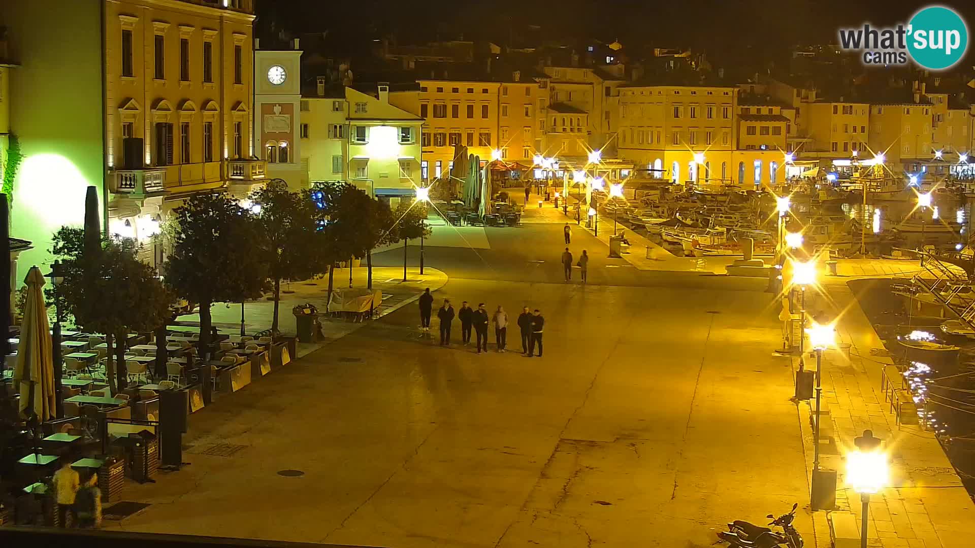 Promenade e marina a Rovinj