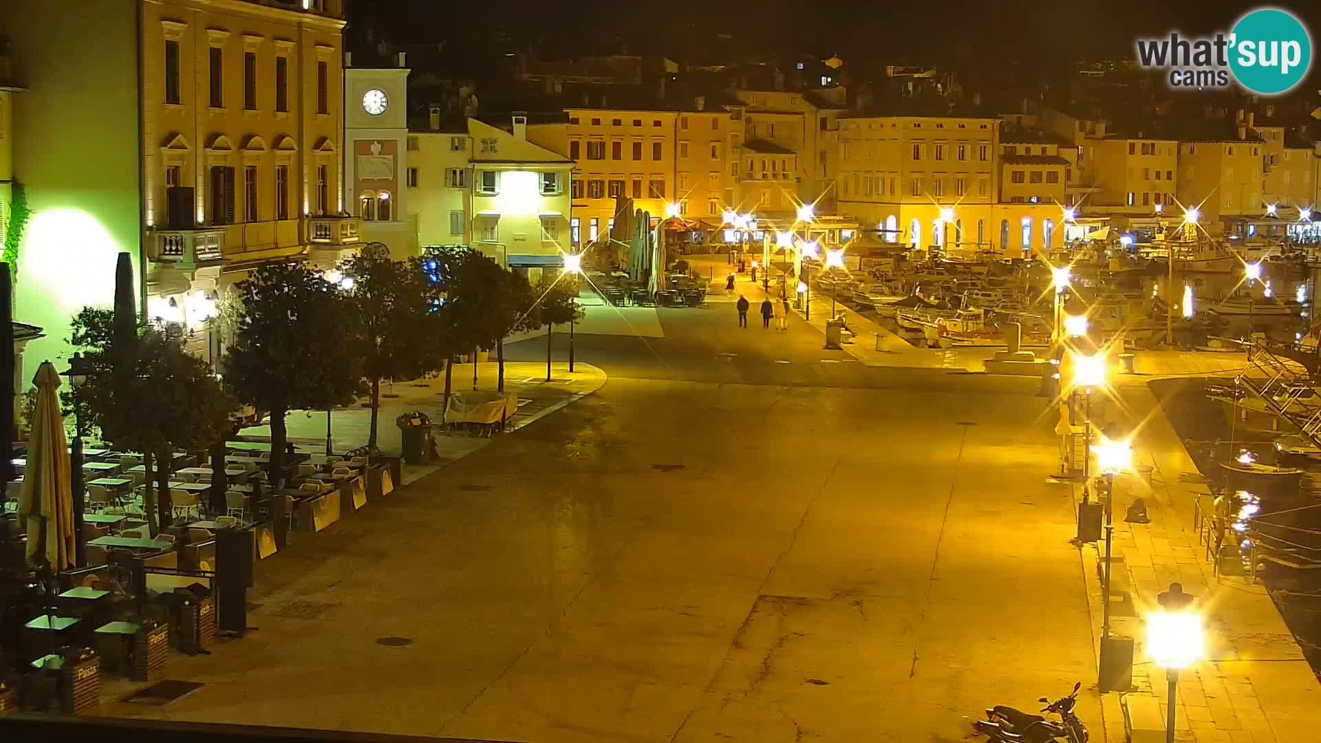 Spletna kamera Rovinj promenada in marina | Rovinj Vreme