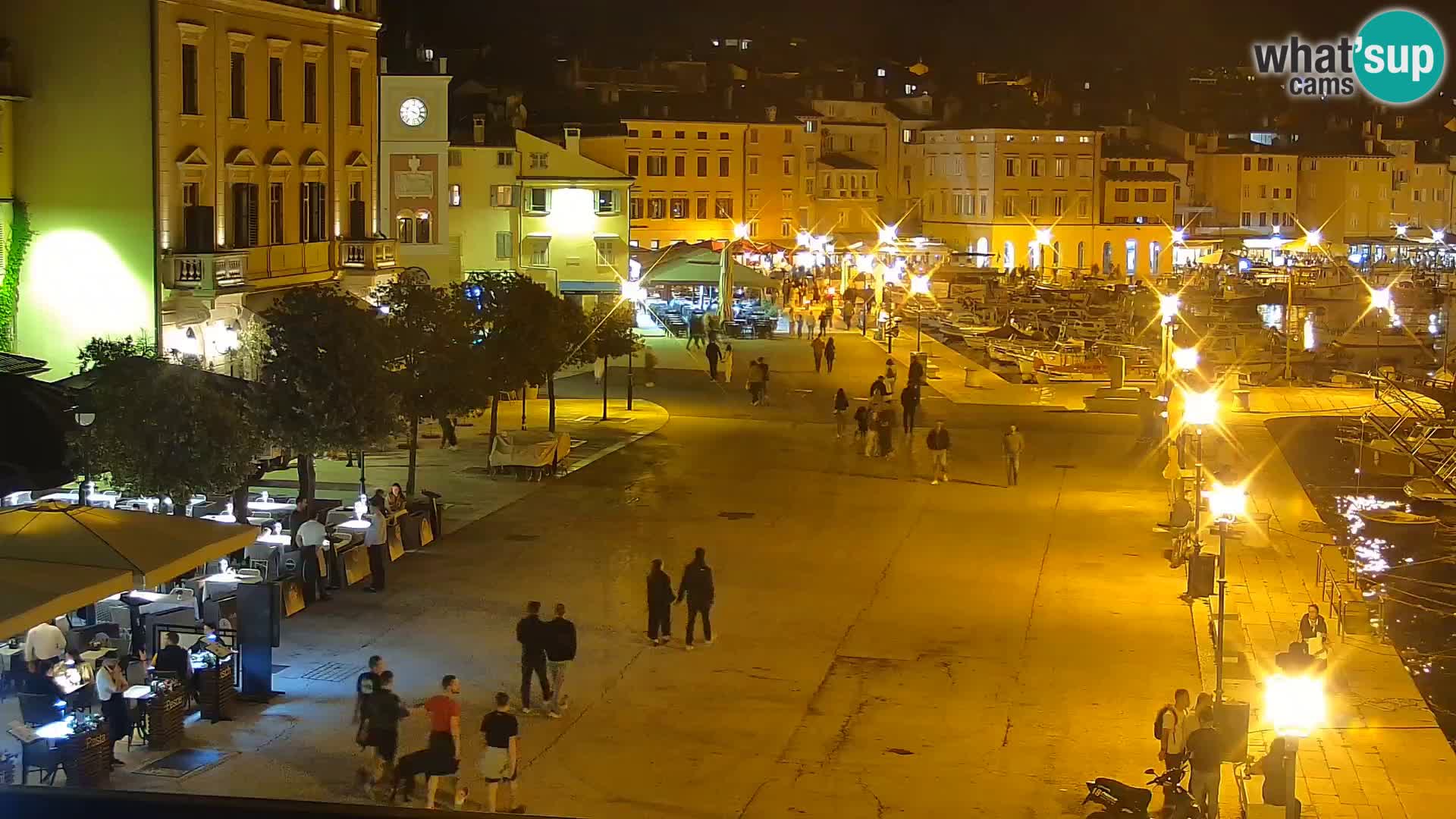Webcam Rovigno marina | Lungomare | Rovinj Croazia