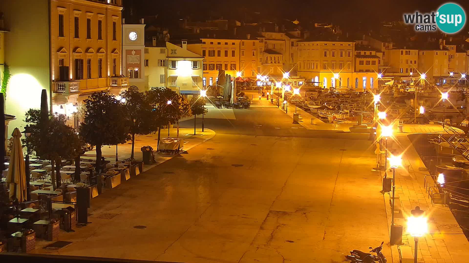 Promenade e marina a Rovinj