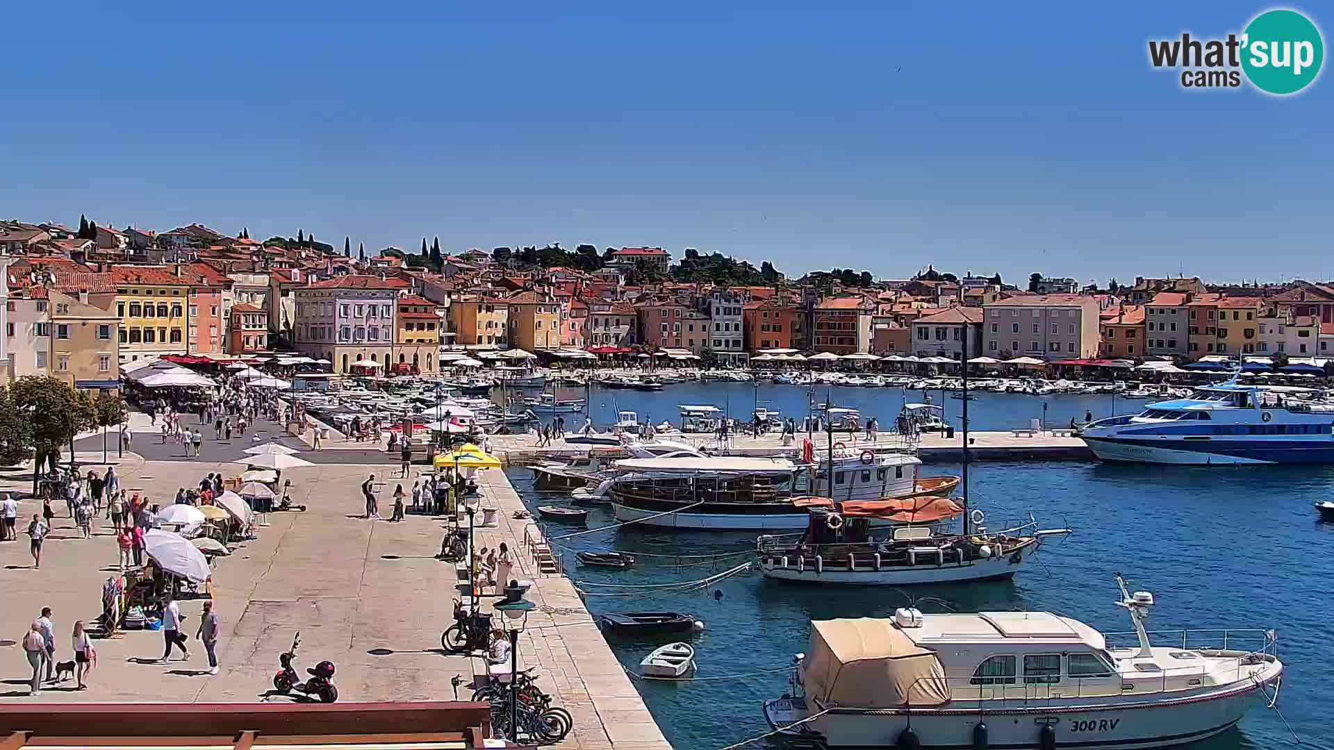 Promenada i marina u Rovinju