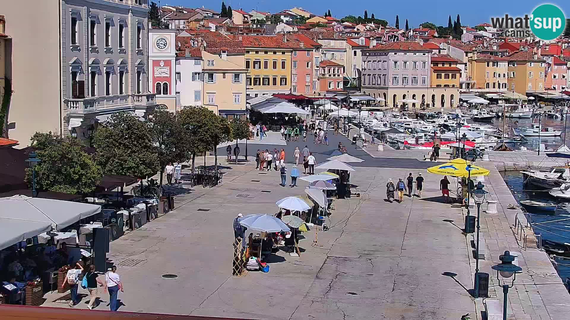 Webcam Rovinj Promenade – Istrien – Kroatien
