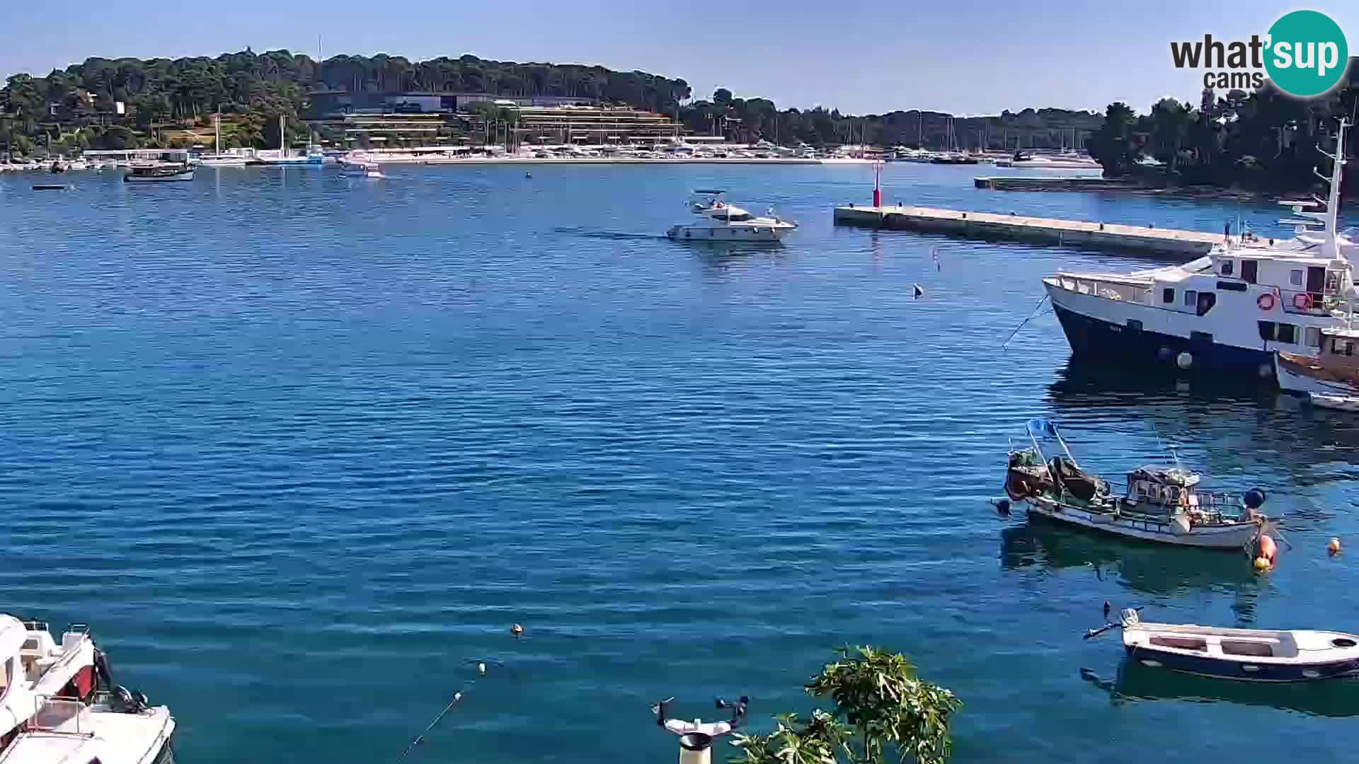 Promenade e marina a Rovinj