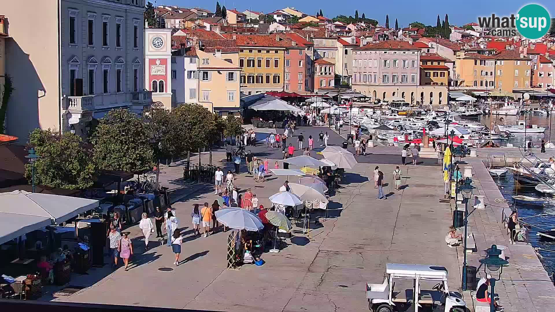 Promenada i marina u Rovinju