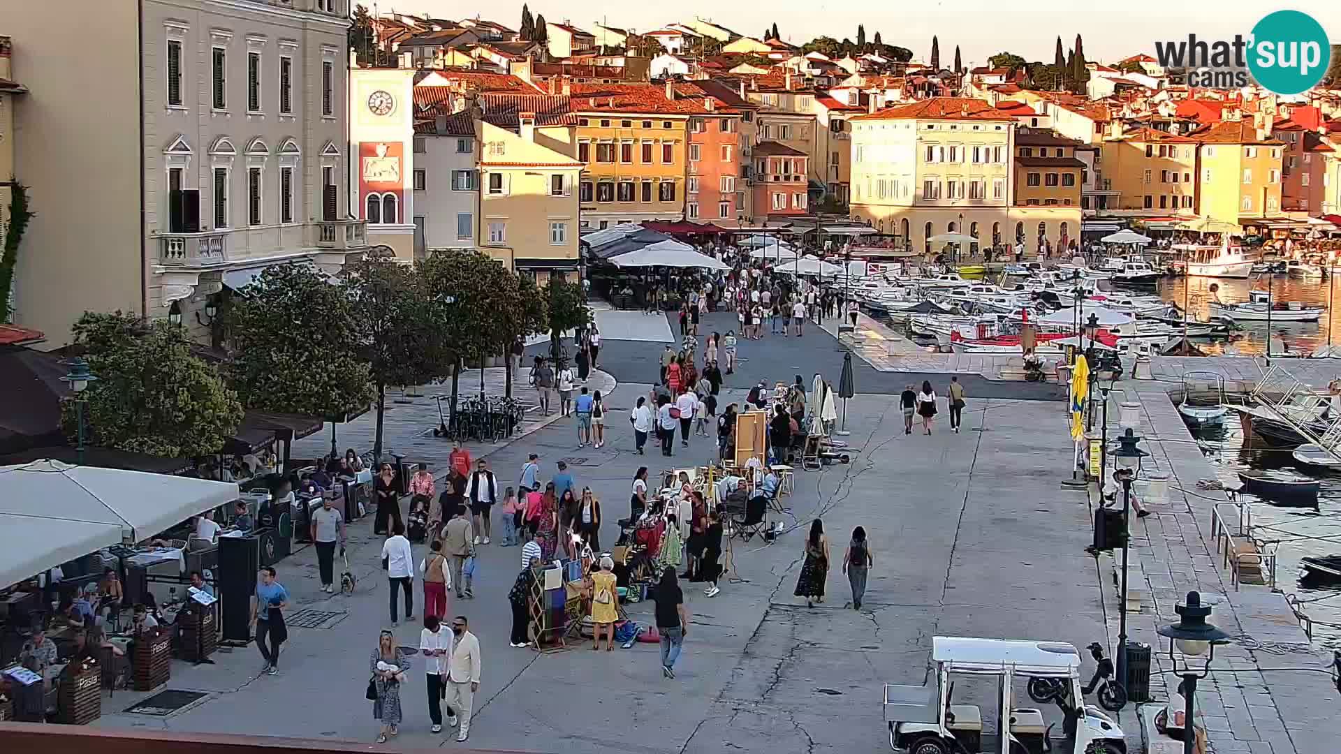 Webcam Rovinj Promenade – Istrien – Kroatien