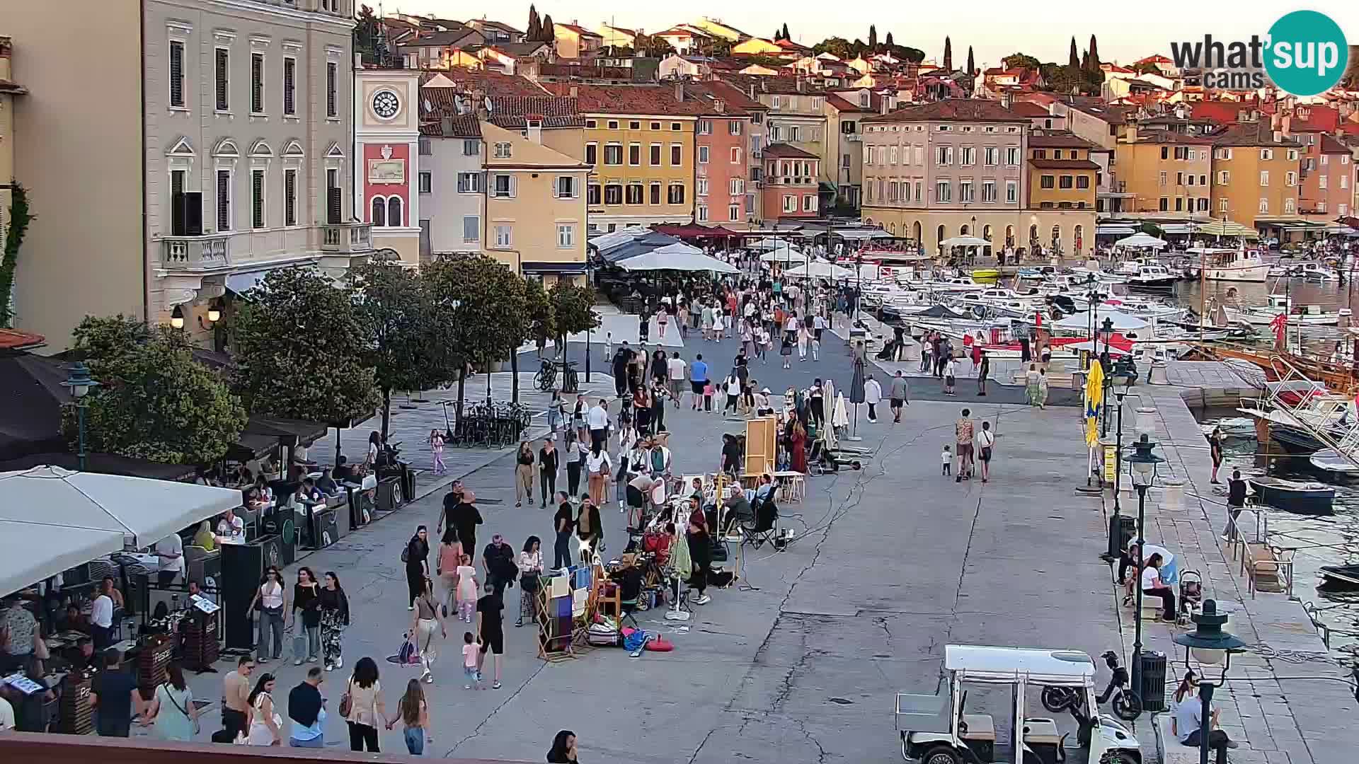 Webcam Rovinj Promenade – Istrien – Kroatien